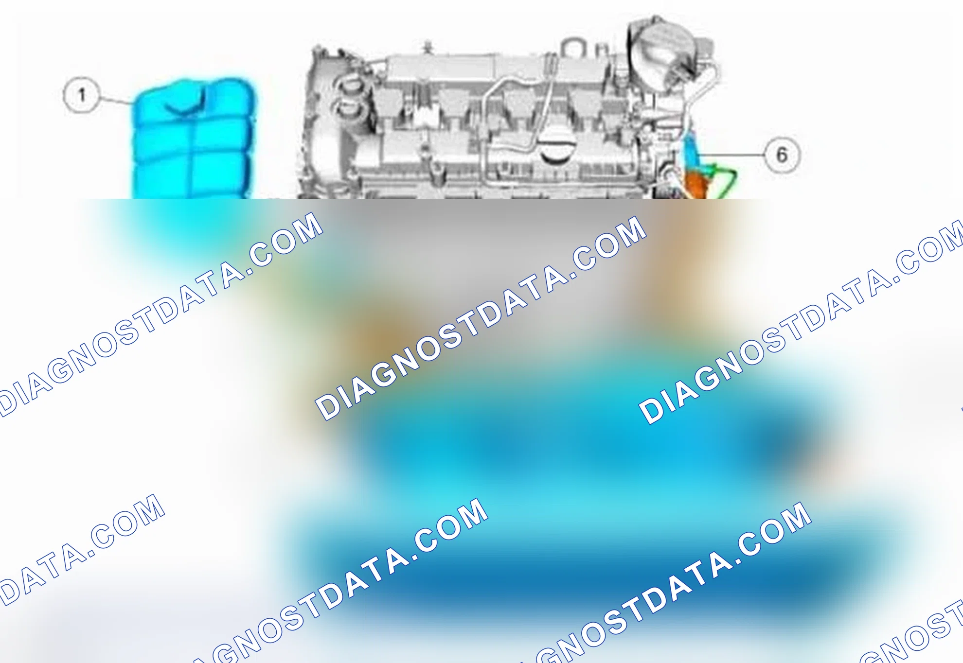 Scheme 47: Engine Cooling - Component Location