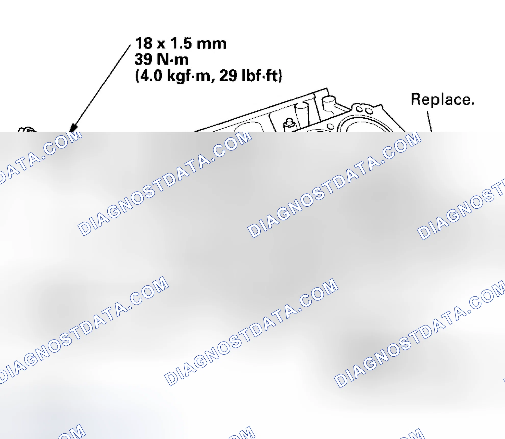 Scheme 258: Drain Bolt Installation
