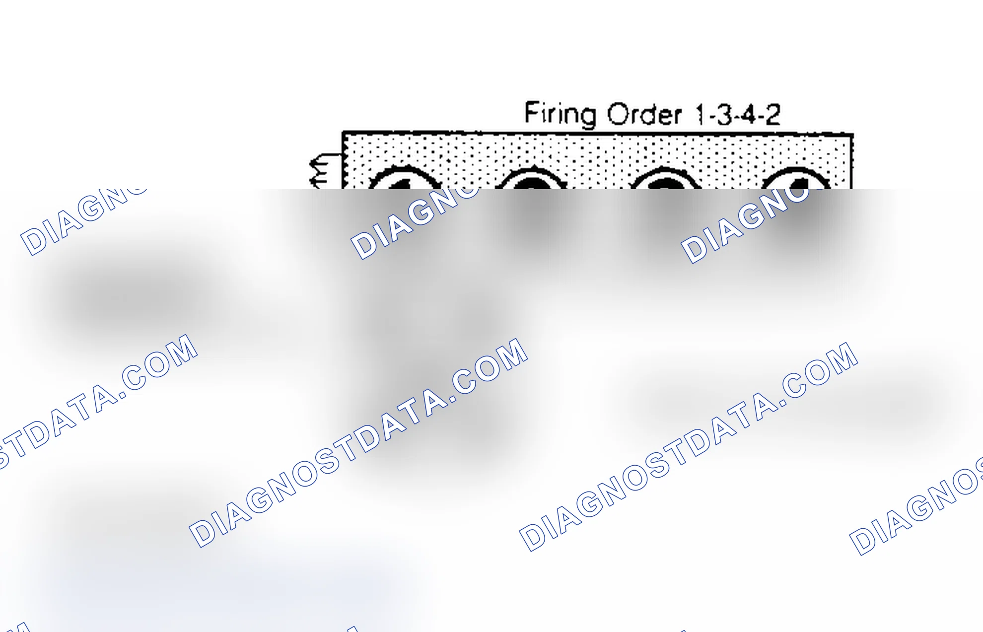 Scheme 1: 1.6L Firing Order and Timing Marks