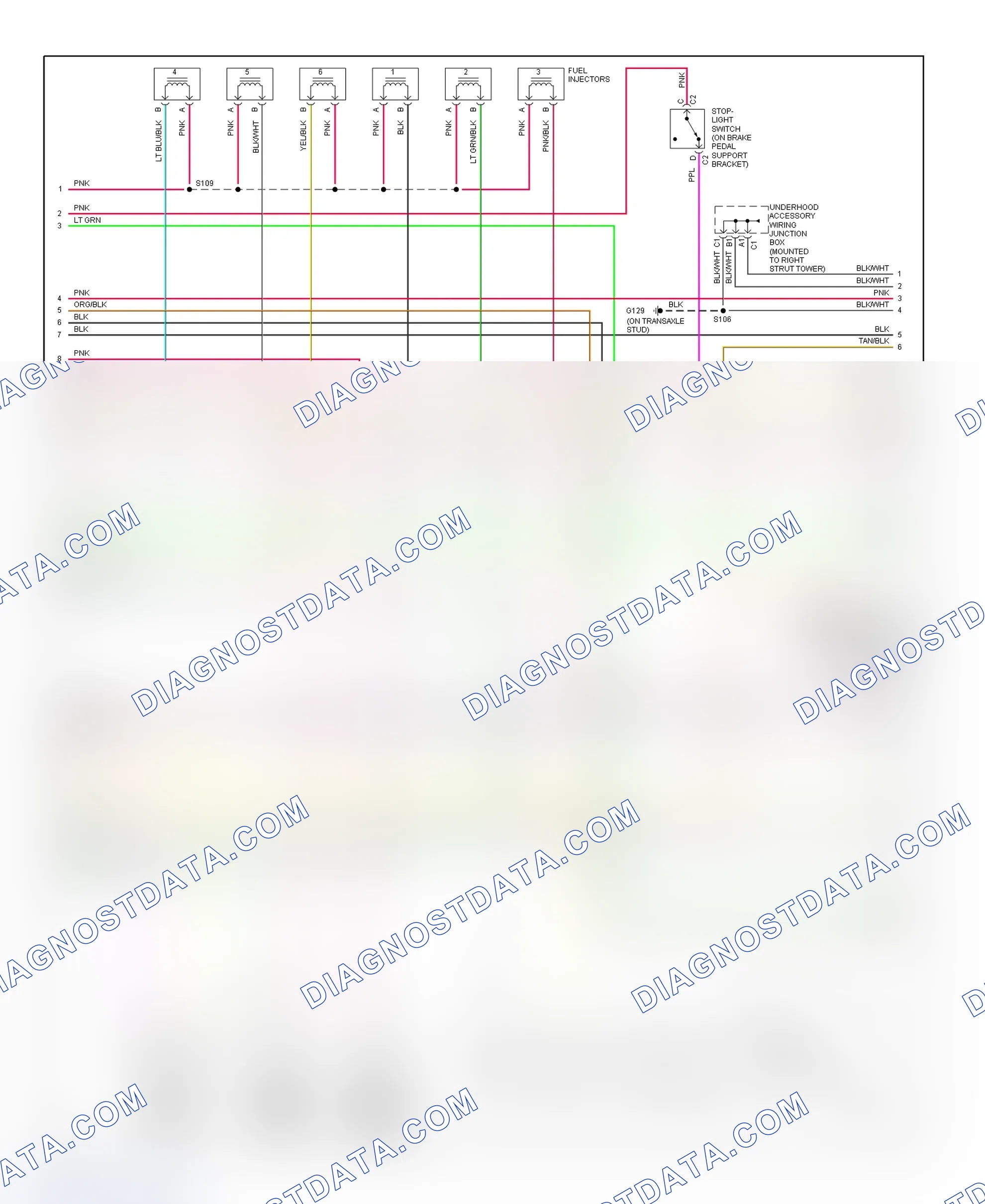 Scheme 161: PCM Wiring Diagram (Regal - 3.8L VIN 1 - 2 Of 4)