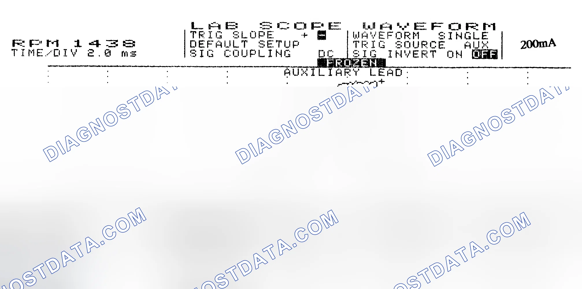 Scheme 15: Single Injector w/Normal Current Flow - Current Pattern