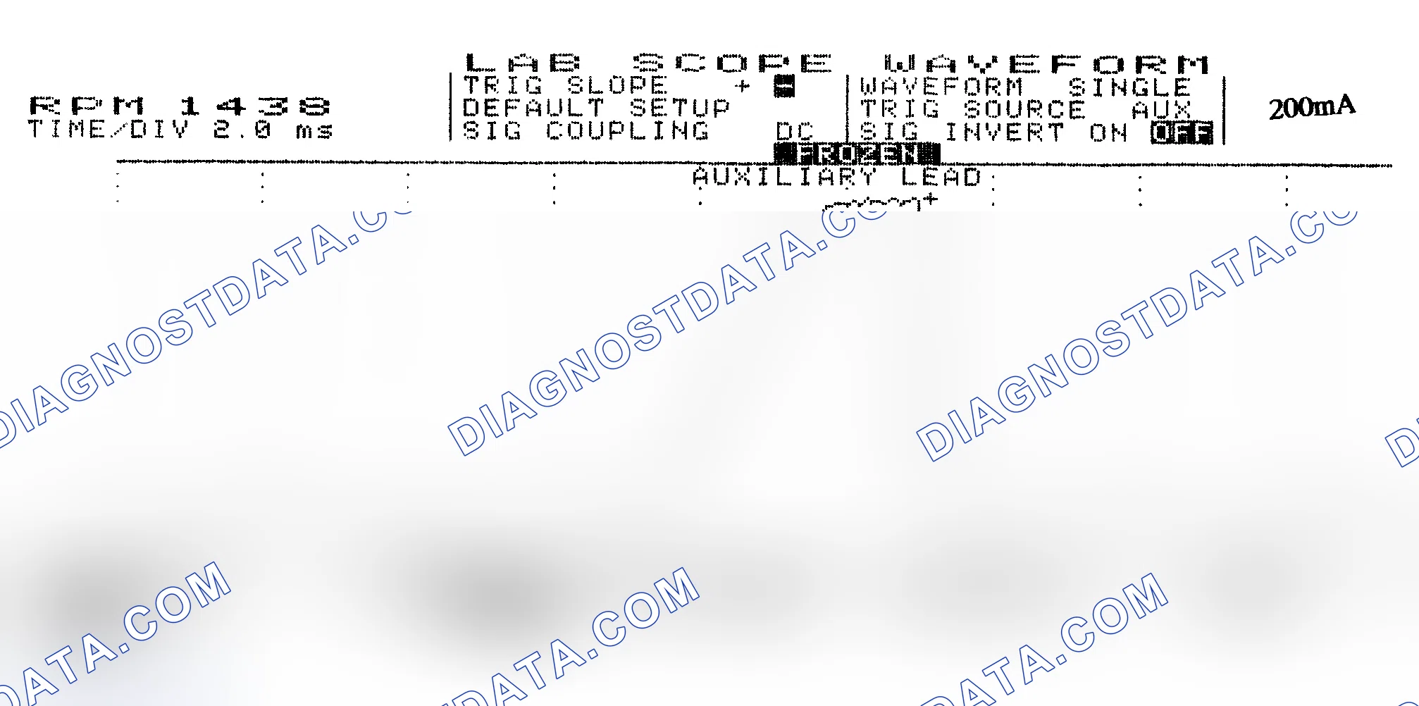 Scheme 15: Single Injector w/Normal Current Flow - Current Pattern