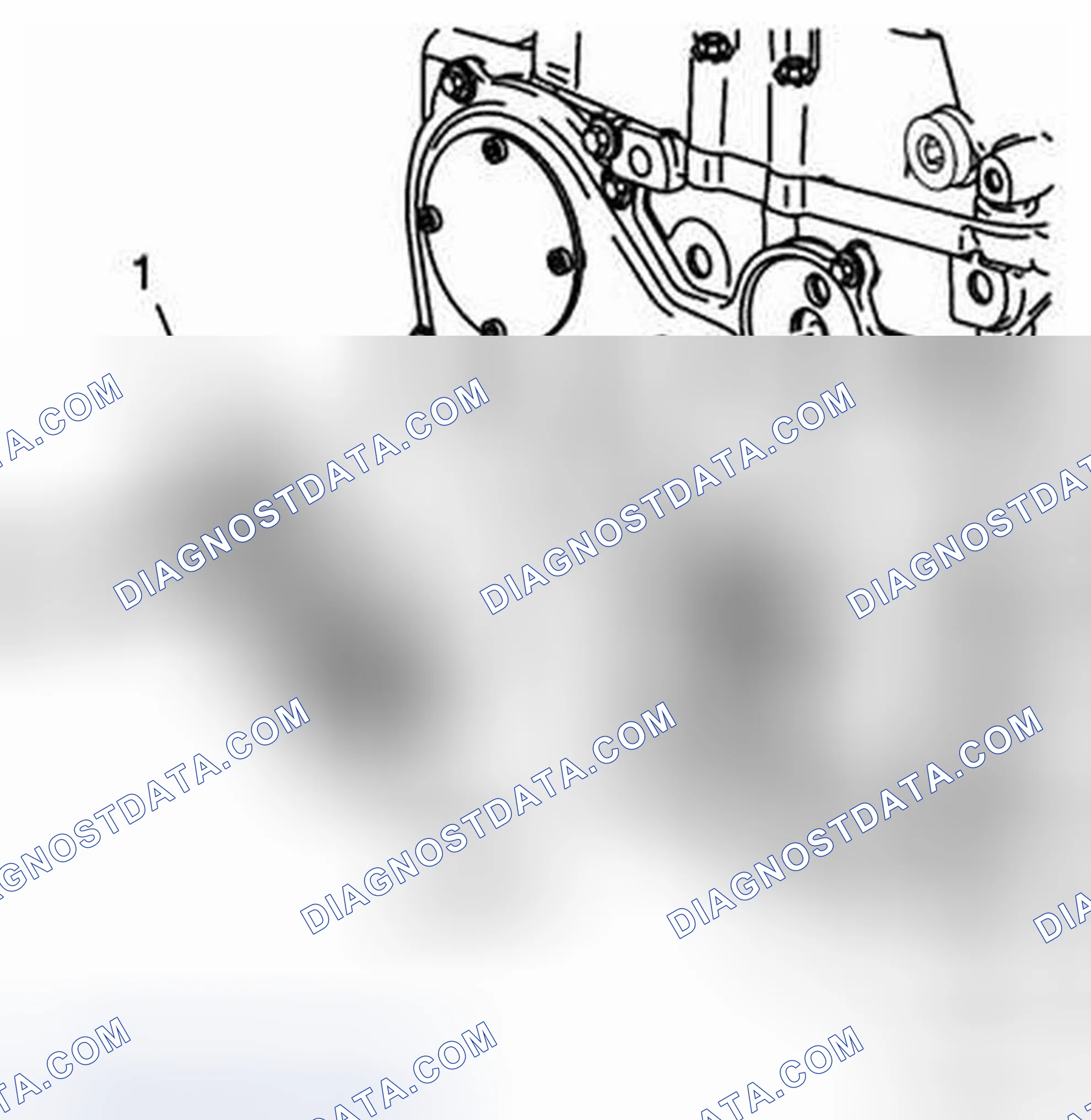Scheme 108: Engine Front Cover and Oil Pump Removal