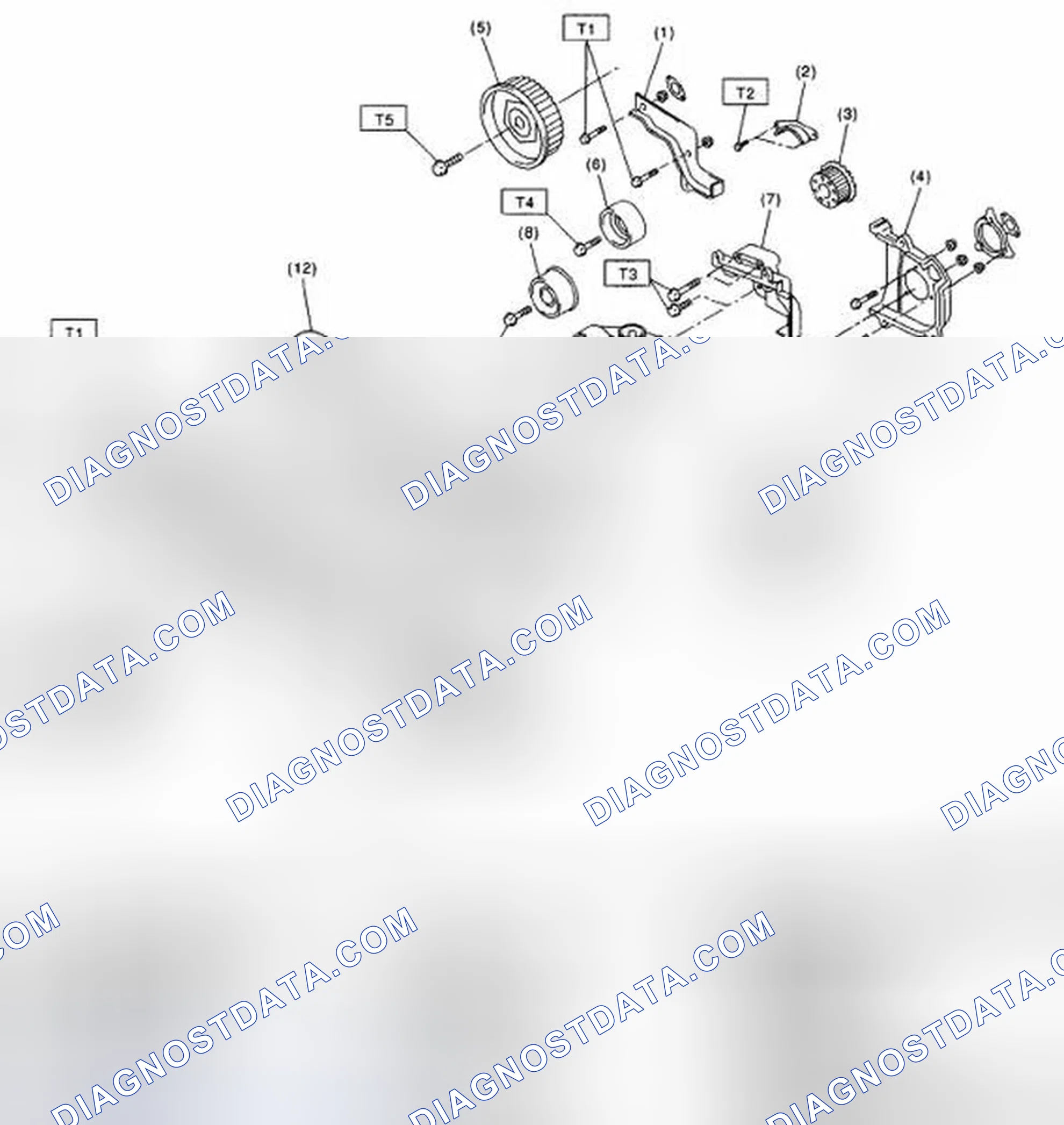 Scheme 70: Identifying Timing Belt Components