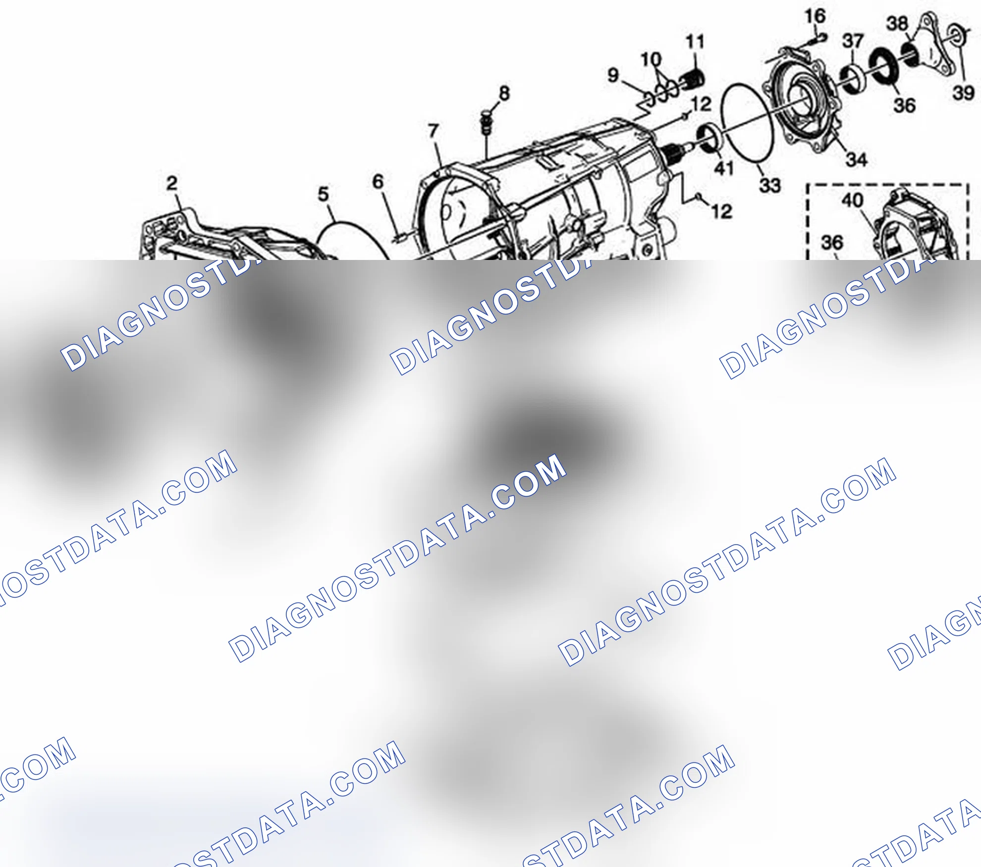 Scheme 60: Disassembled Views (6L45)