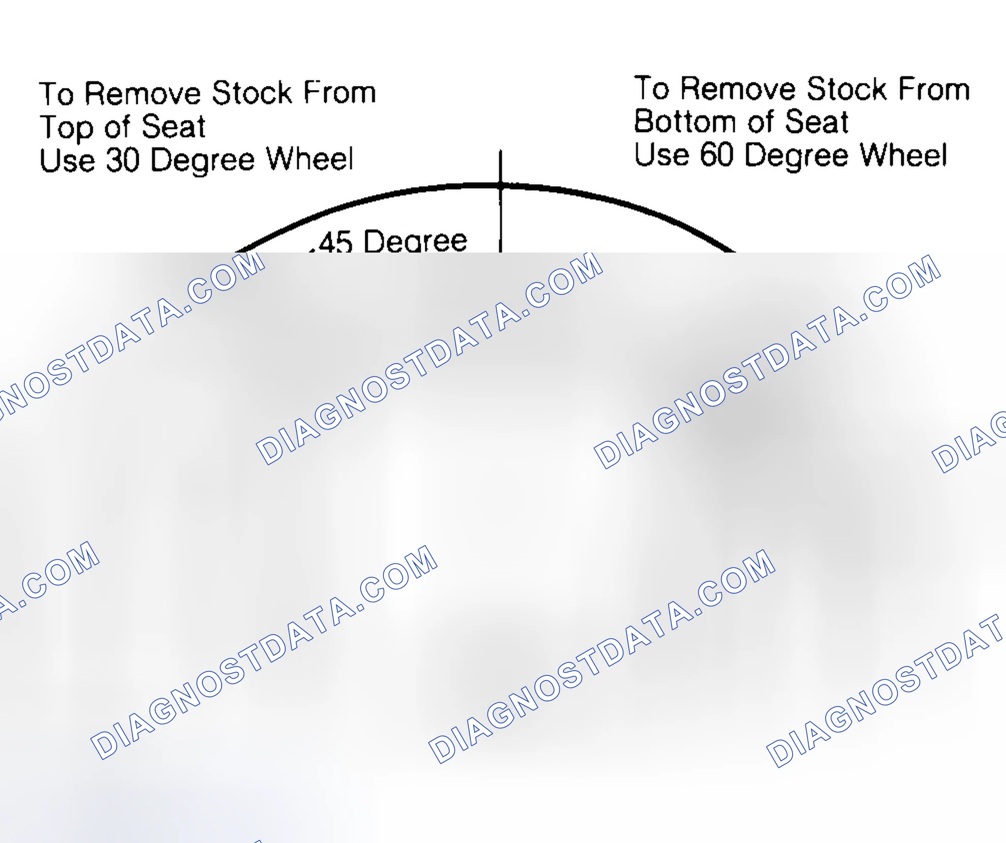 Scheme 19: Adjusting Valve Seat Width