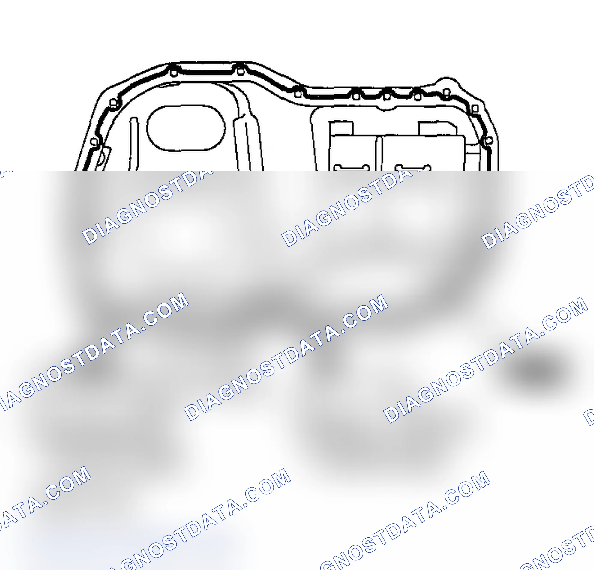 Scheme 851: >> A << ENGINE OIL PAN INSTALLATION