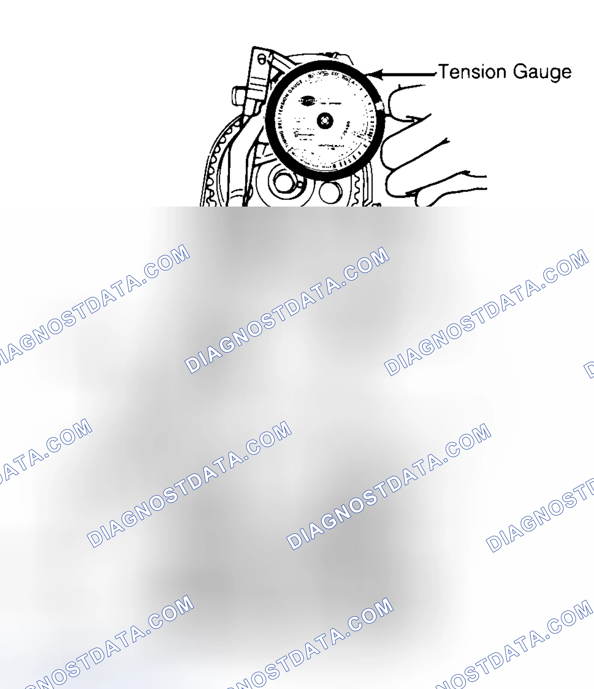 Scheme 3: Adjusting Typical Timing Belt Tension