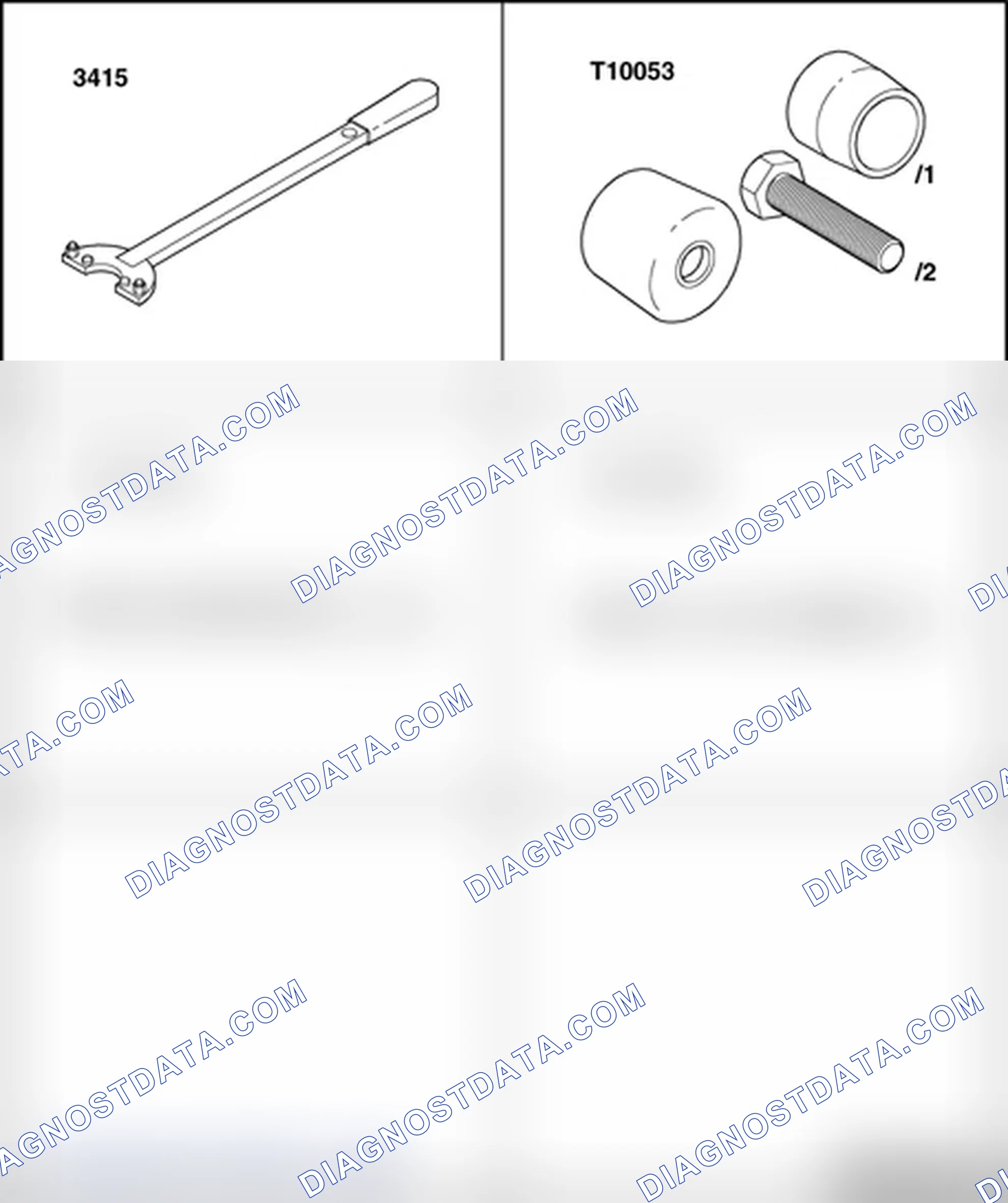 Scheme 492: Front sealing flange, removing and installing