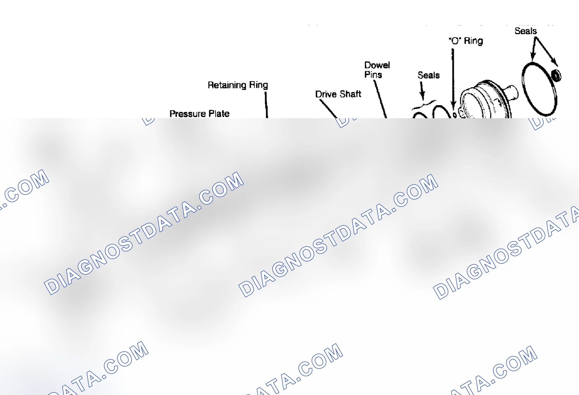 Fig. 3: Exploded View of Power Steering Pump