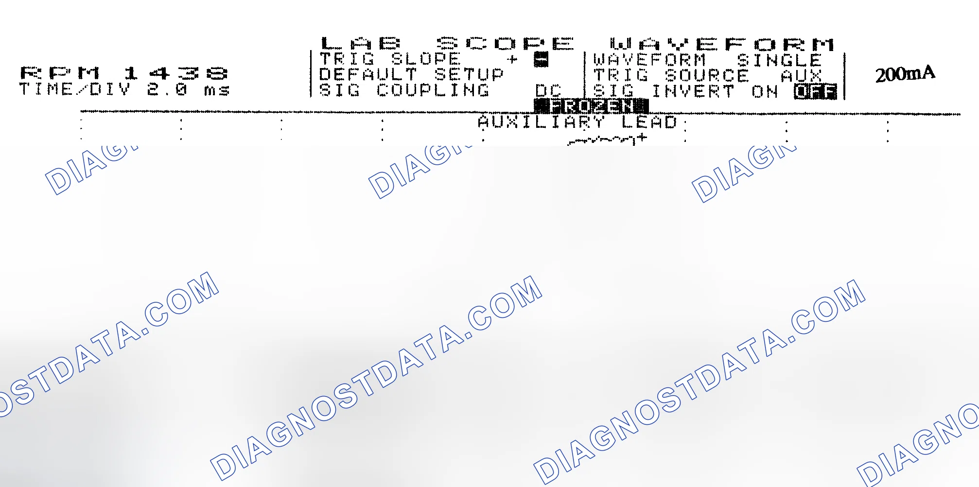 Scheme 15: Single Injector w/Normal Current Flow - Current Pattern