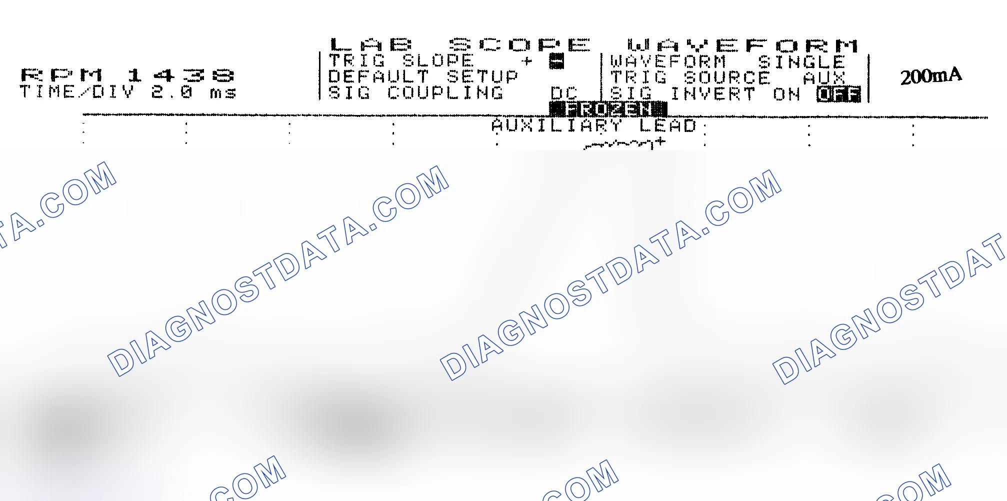Scheme 15: Single Injector w/Normal Current Flow - Current Pattern