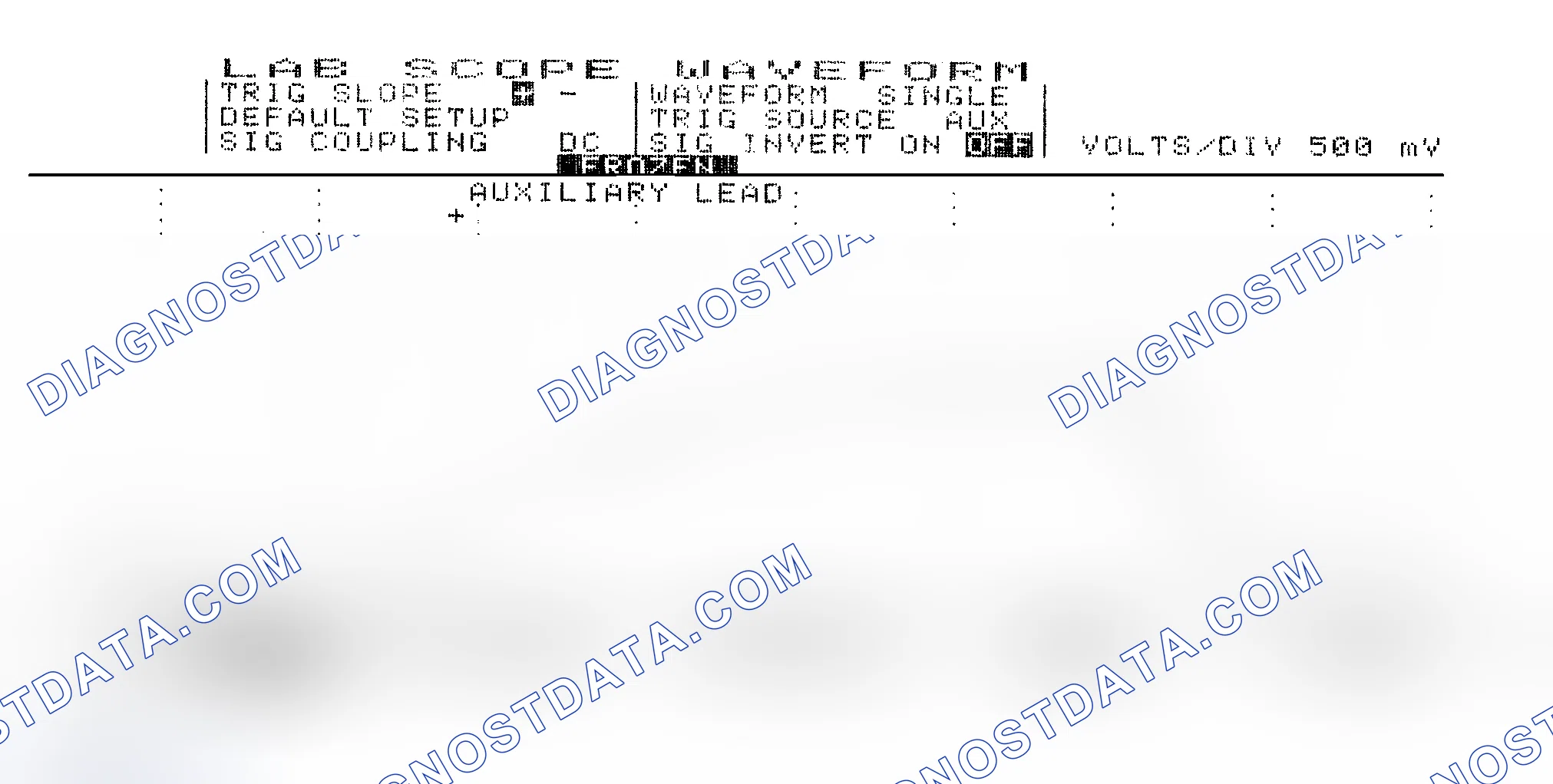 Scheme 14: Single Injector w/Excessive Current Flow - Current Pattern