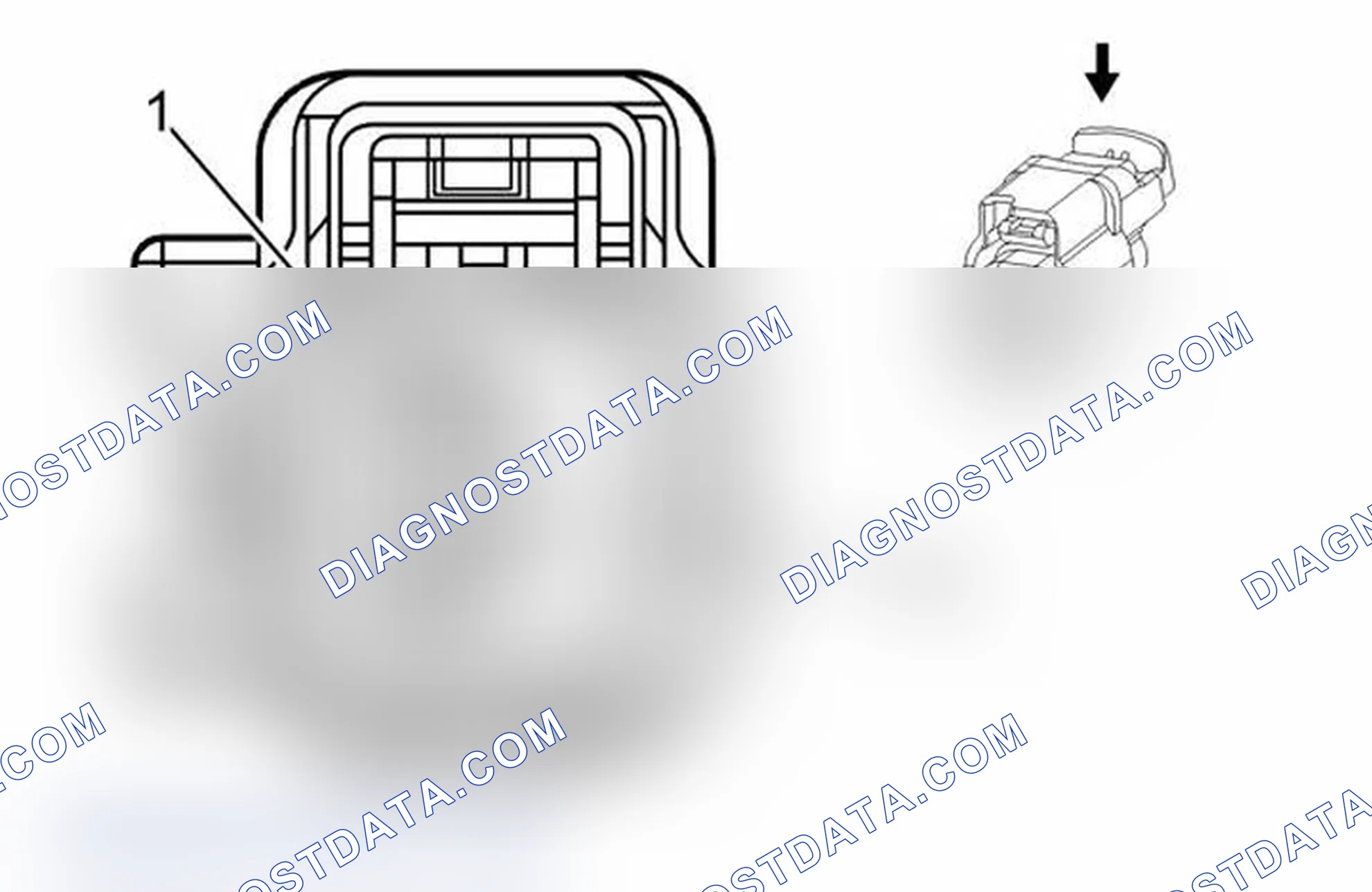 Scheme 339: License Lamp - Left (Sedan)