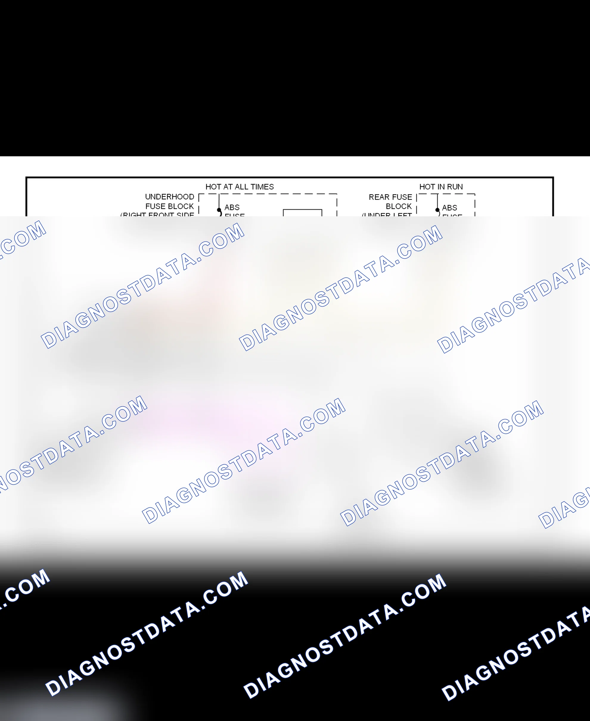 Scheme 6: Electronic Steering Wiring Diagram (Bonneville & LeSabre)