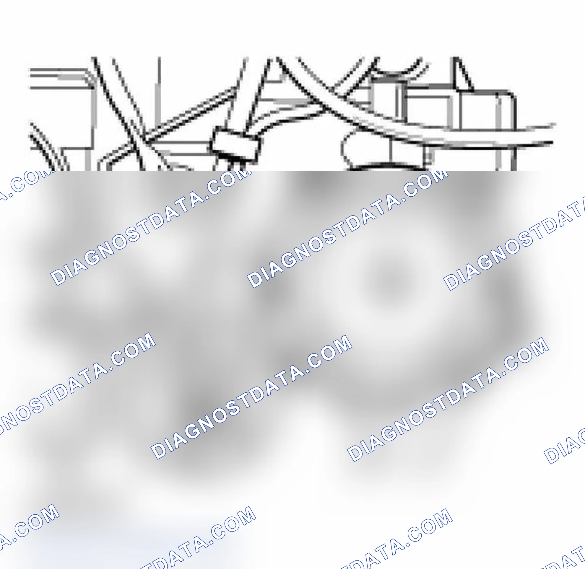Scheme 579: REMOVING CAMSHAFTS, CYLINDER BANK 1 - 3