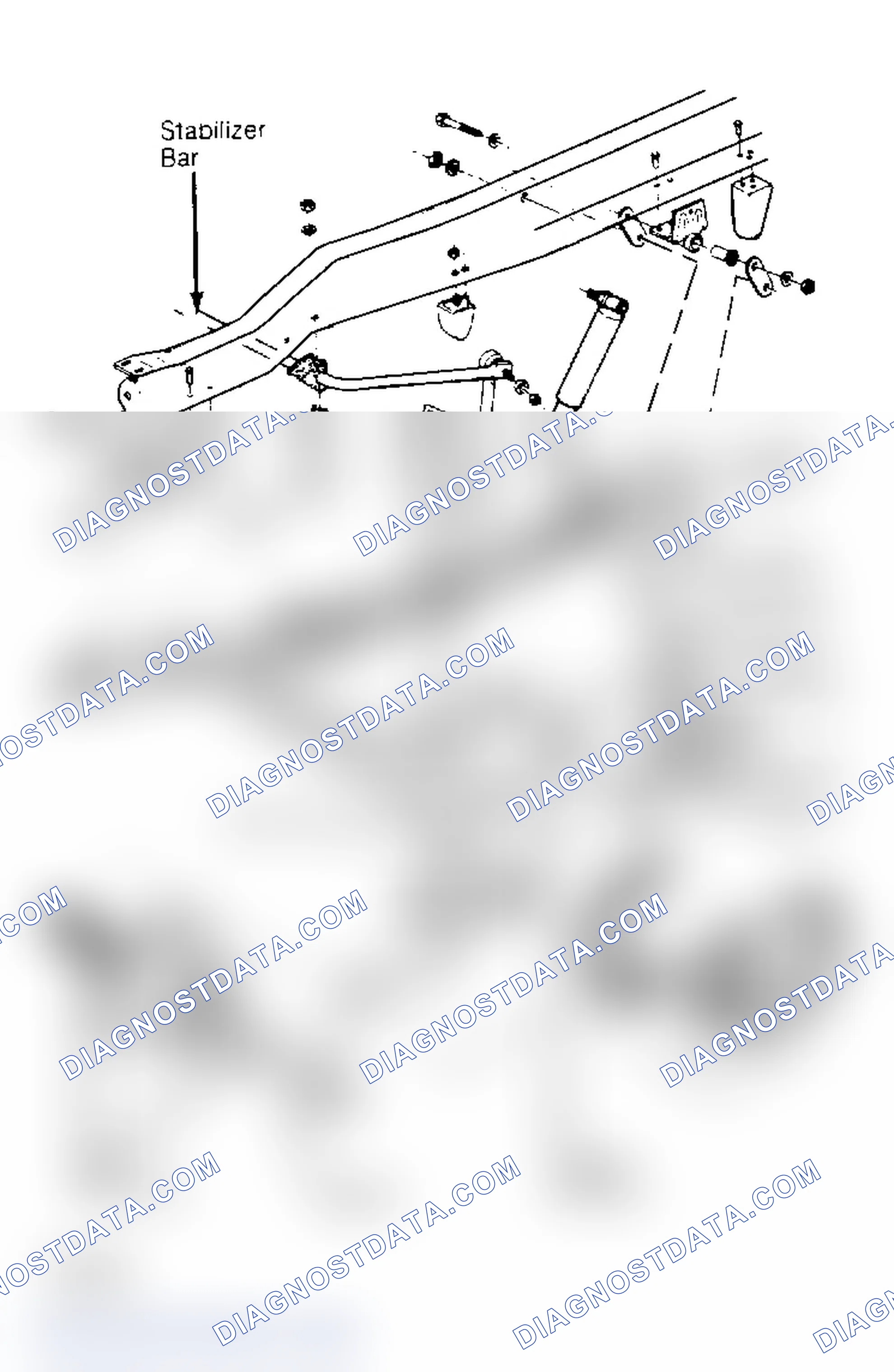 Scheme 11: Exploded View Of Front Suspension (Commercial Van - C35 Pickup Similar)