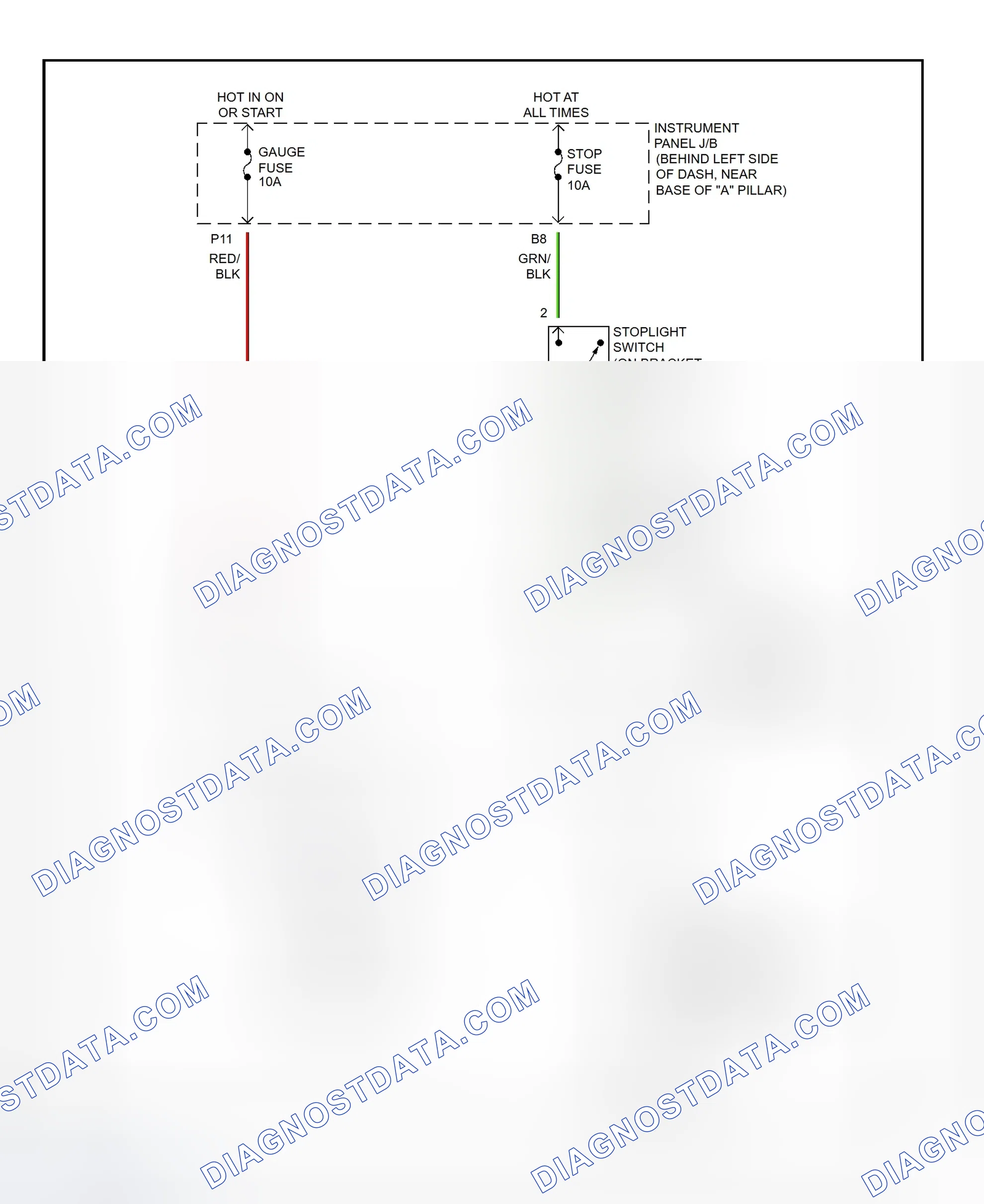 Scheme 279: Shift Interlock System Wiring Diagram (2001 - Toyota ECHO)