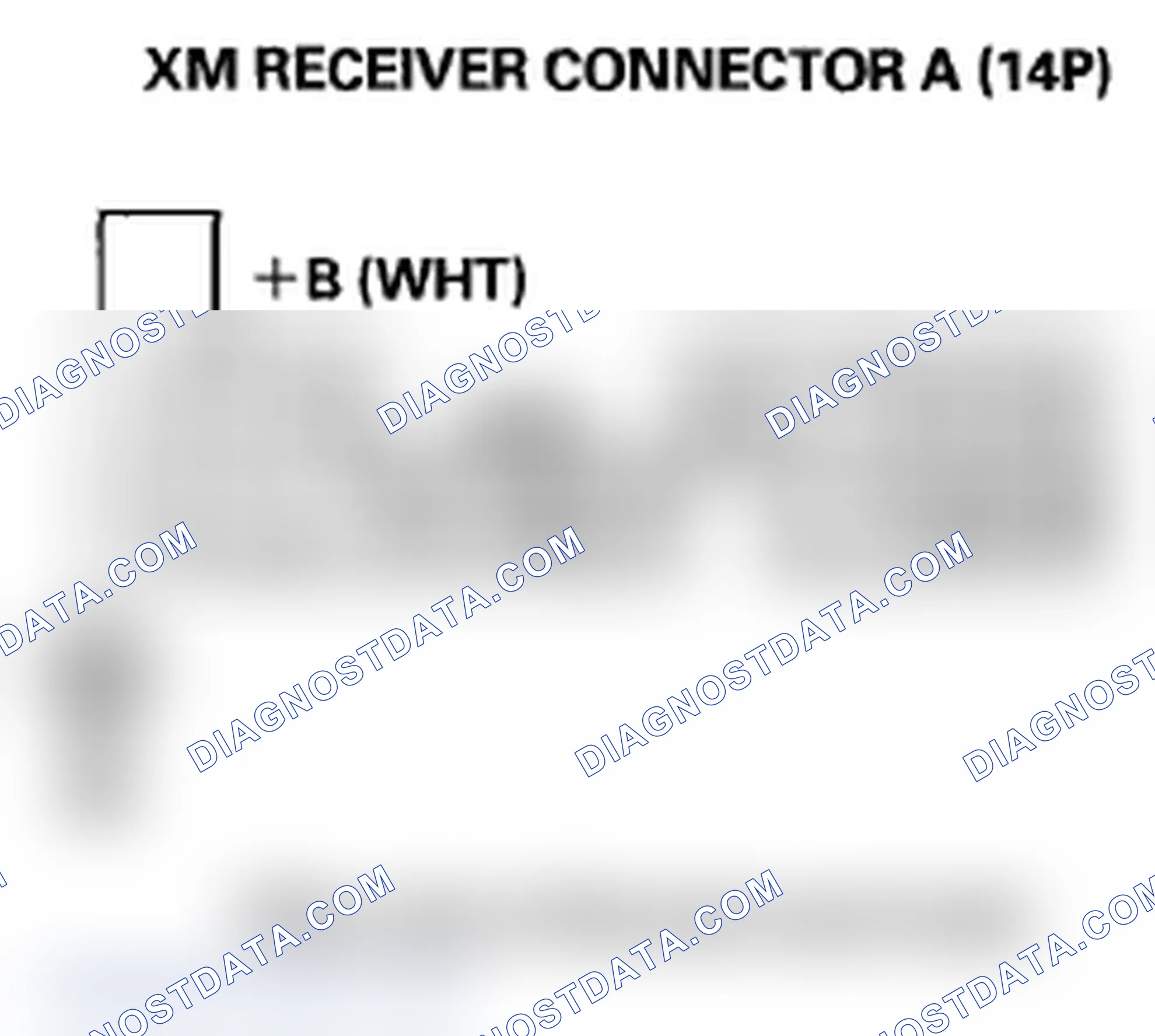 Scheme 287: XM radio preset memory is lost (Canada models with navigation)