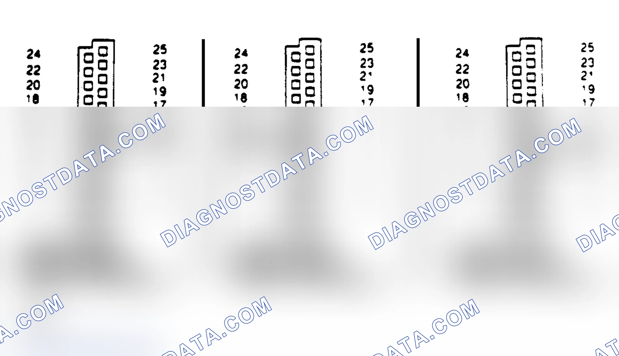 Scheme 174: Logic Module Blue Connector View From Wire End
