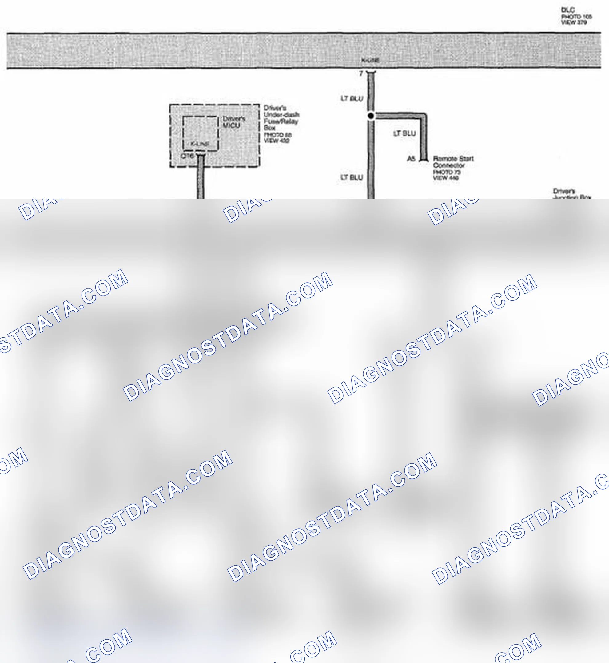 Scheme 118: Data Link Connector Circuit Diagram (Page 16-1)