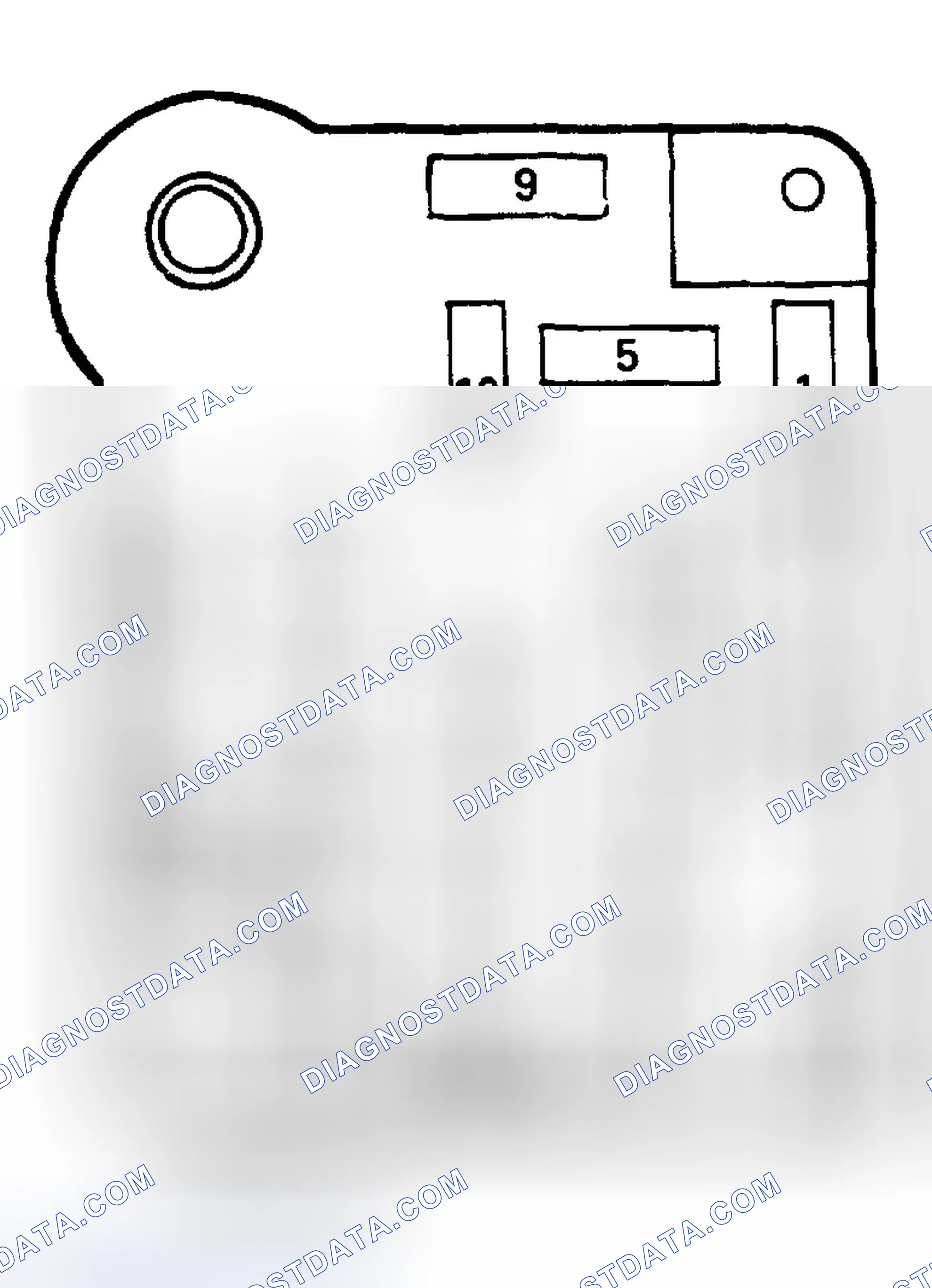 Scheme 1: INTERIOR FUSE PANEL IDENTIFICATION (E-SERIES) - 1994-96