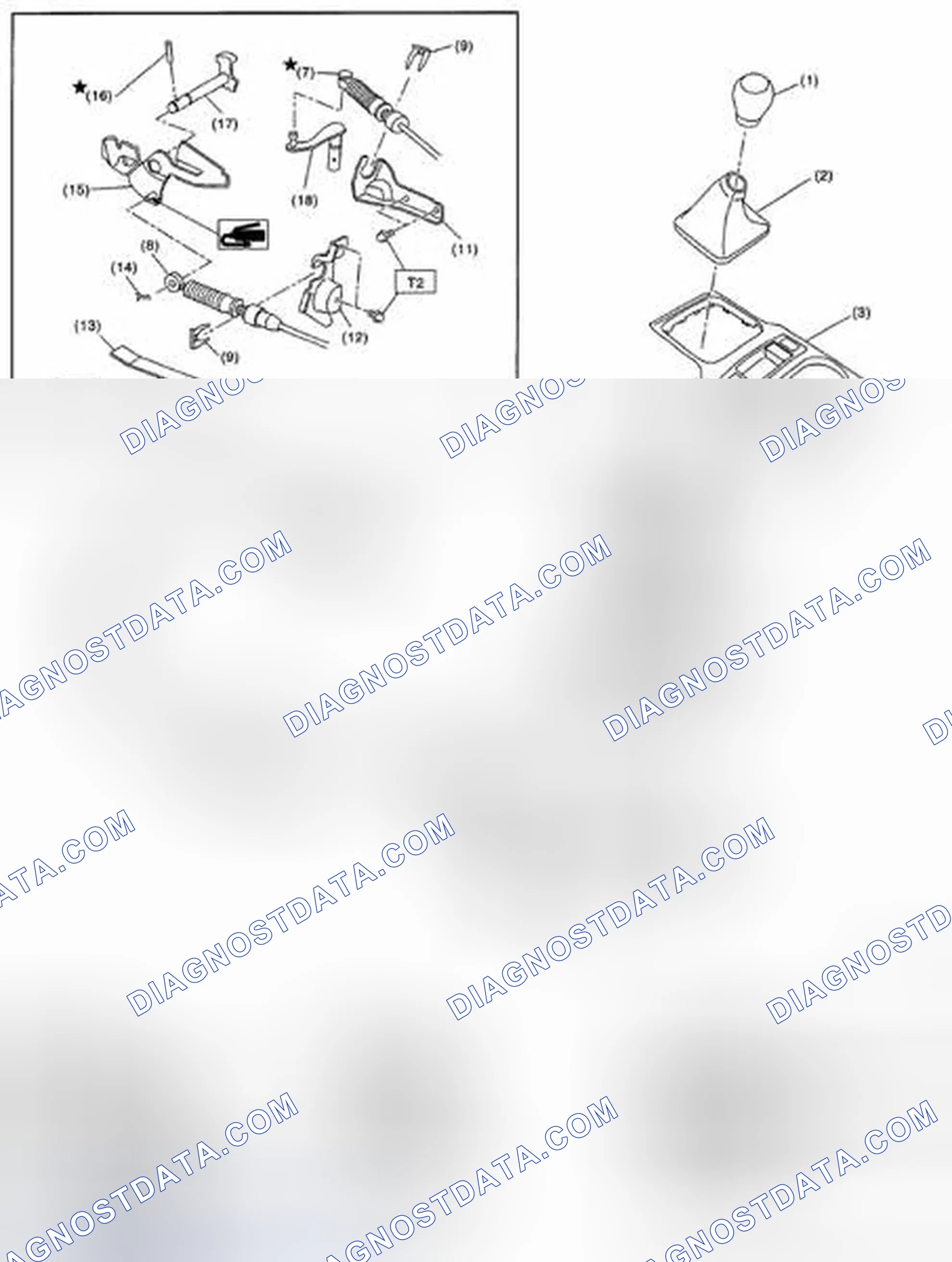 Scheme 2: 6MT GEAR SHIFT LEVER