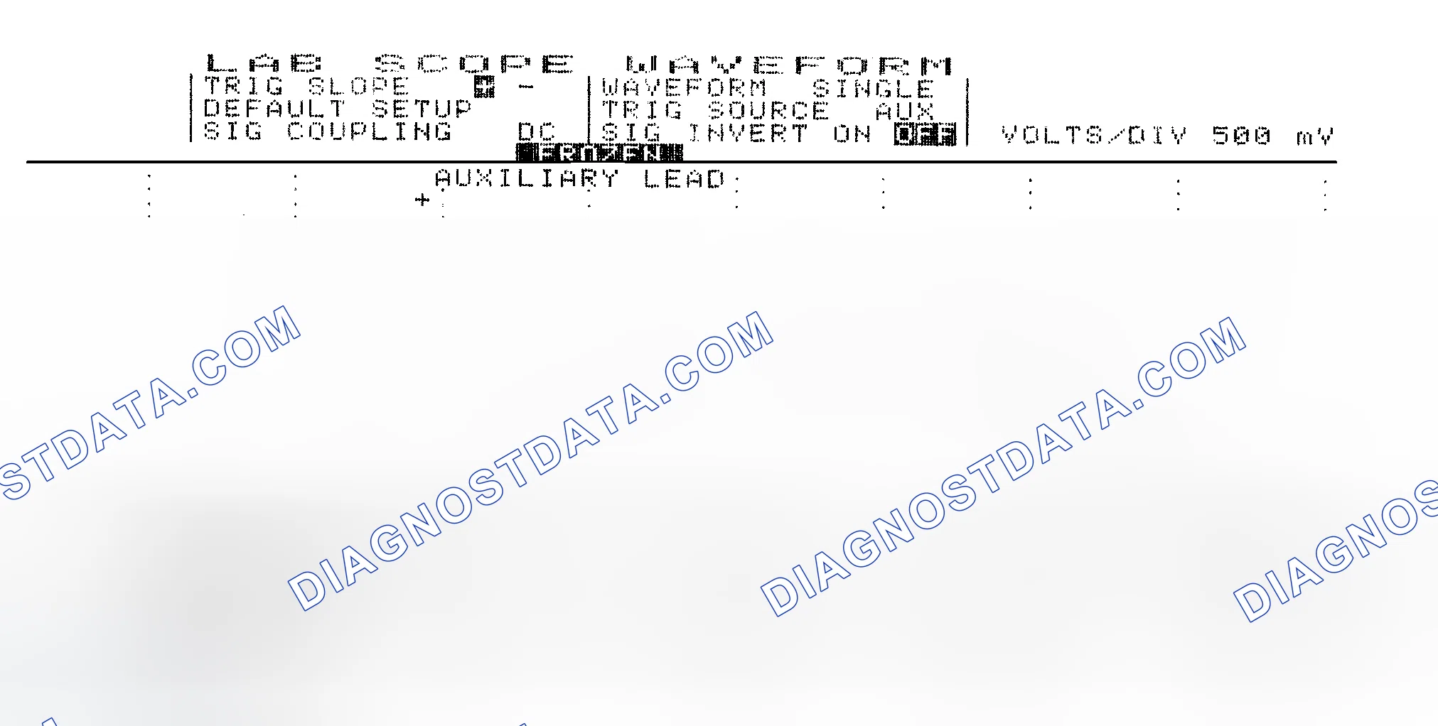 Scheme 14: Single Injector w/Excessive Current Flow - Current Pattern