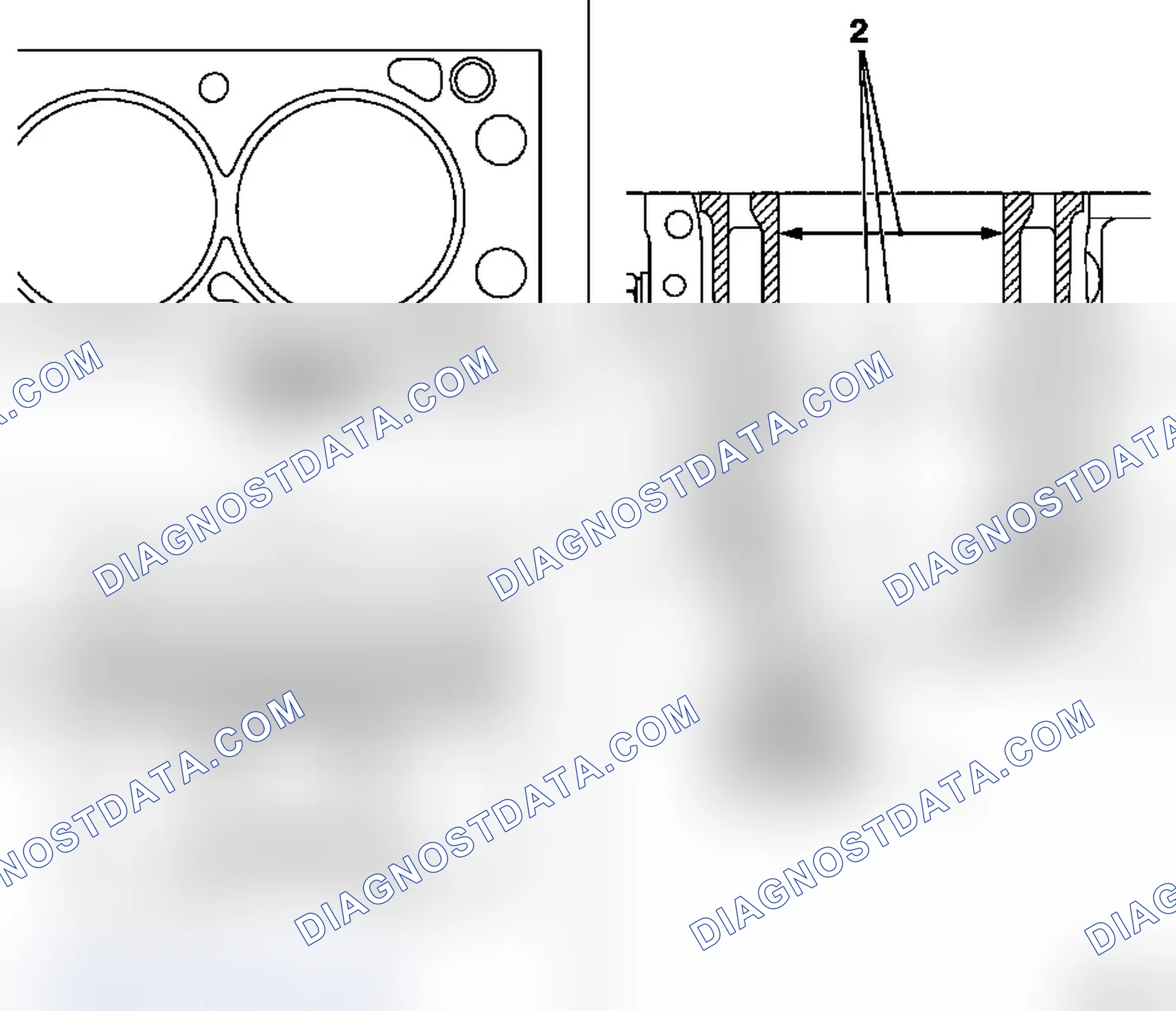 Crank Drive, Cylinder Block