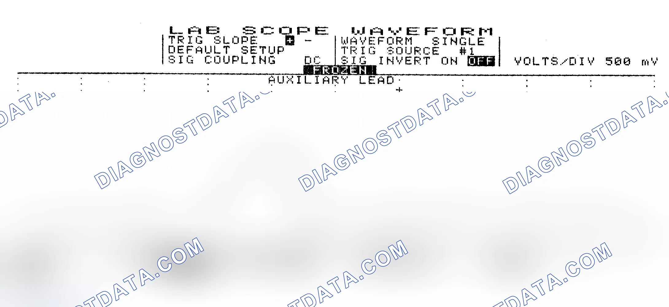 Scheme 10: Single Injector w/Excessive Current Flow - Current Pattern