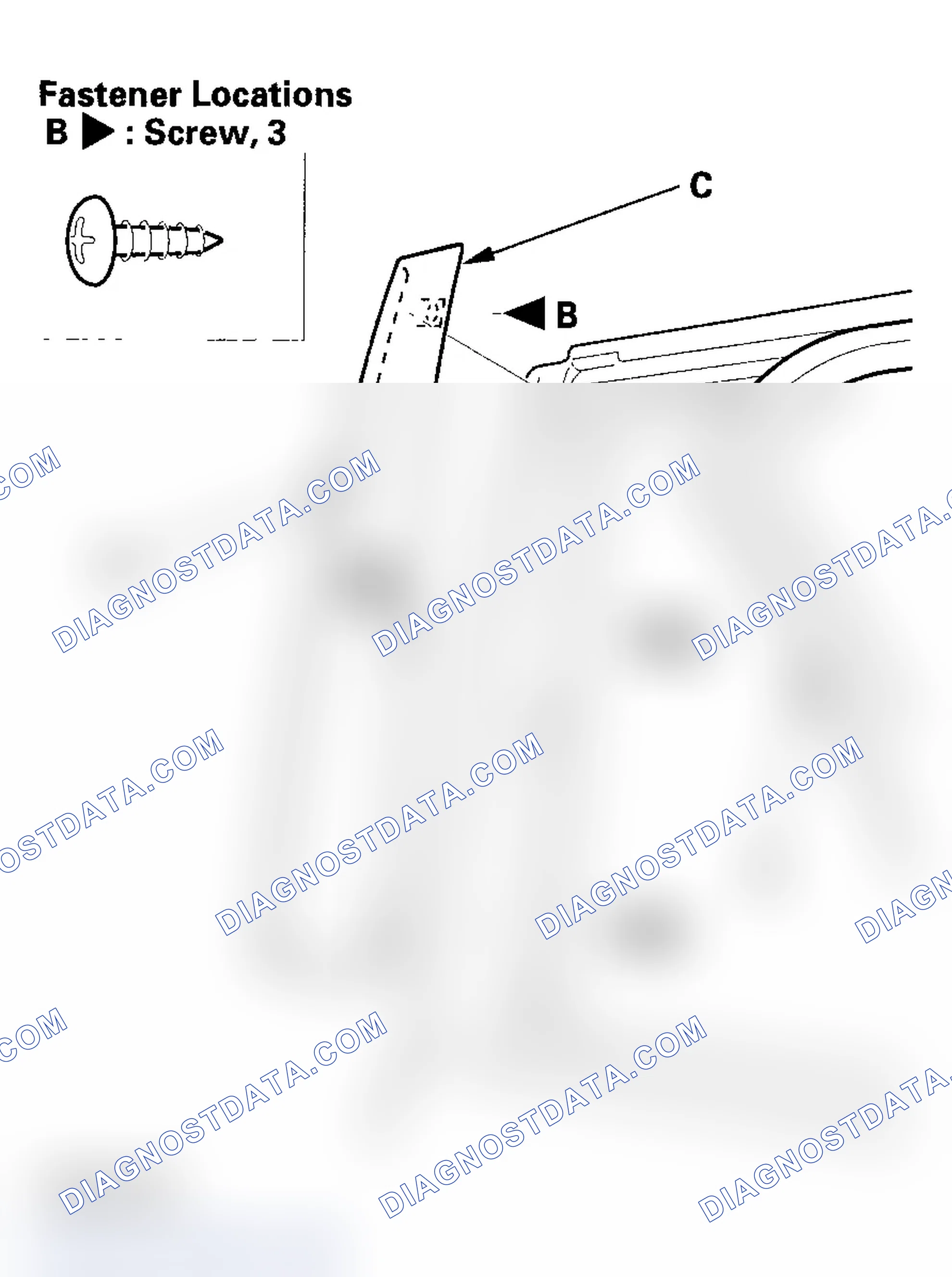 Scheme 66: Rear Door Sash Outer Trim Replacement