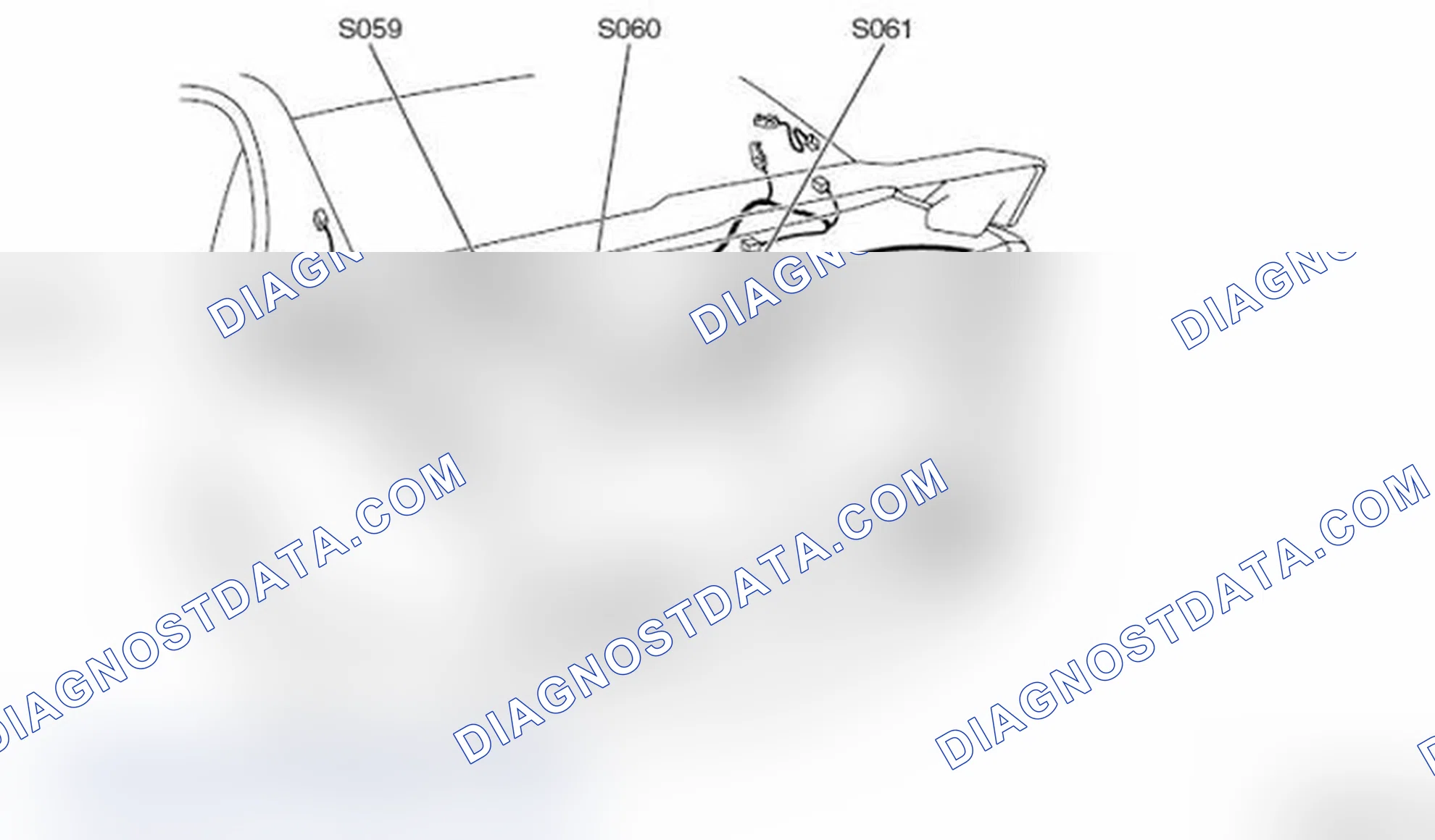 Scheme 116: Splice Locations - Luggage Compartment