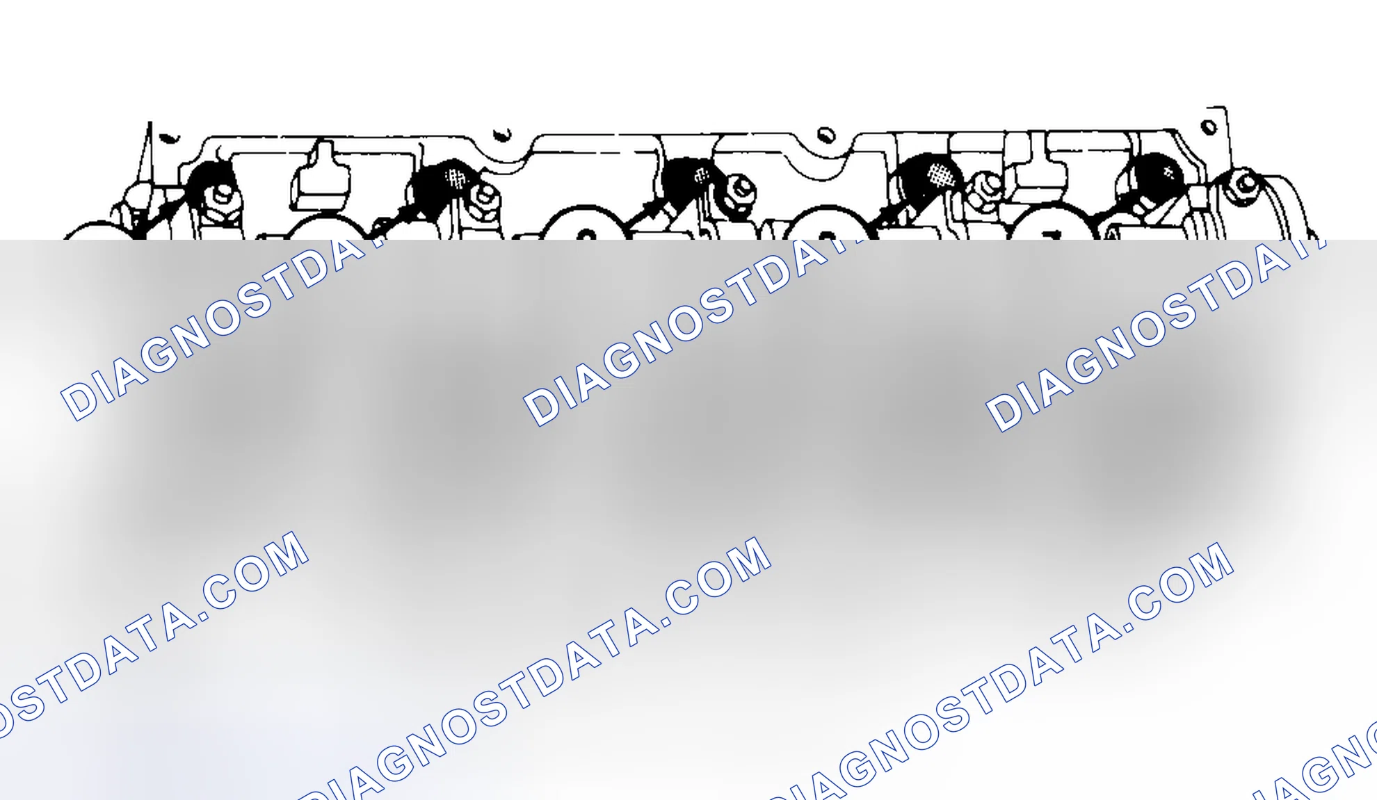 Scheme 7: Typical Cylinder Head Tightening or Loosening Sequence