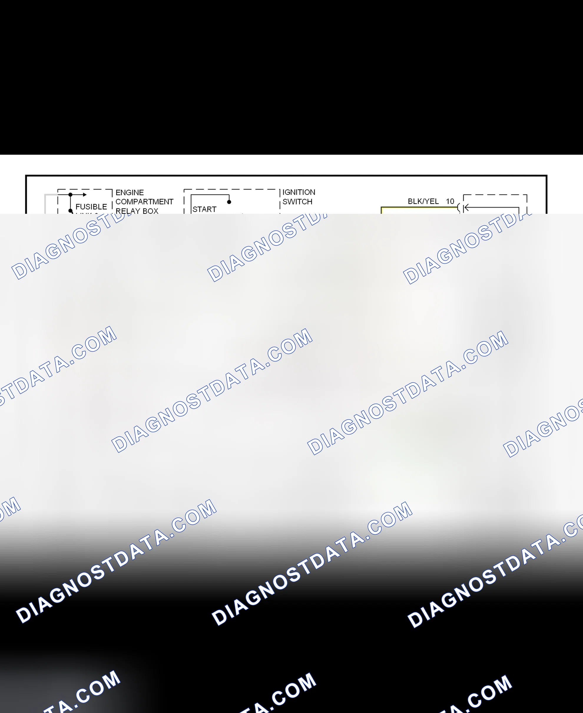 Scheme 9: Starting System Wiring Diagram (Mirage)