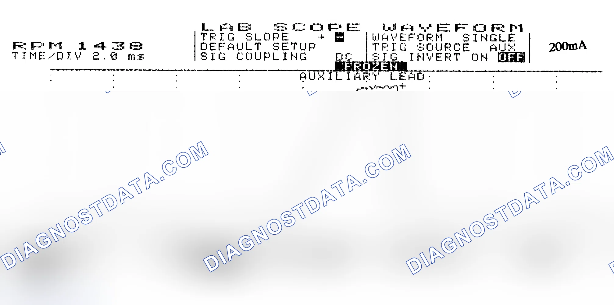 Scheme 15: Single Injector w/Normal Current Flow - Current Pattern