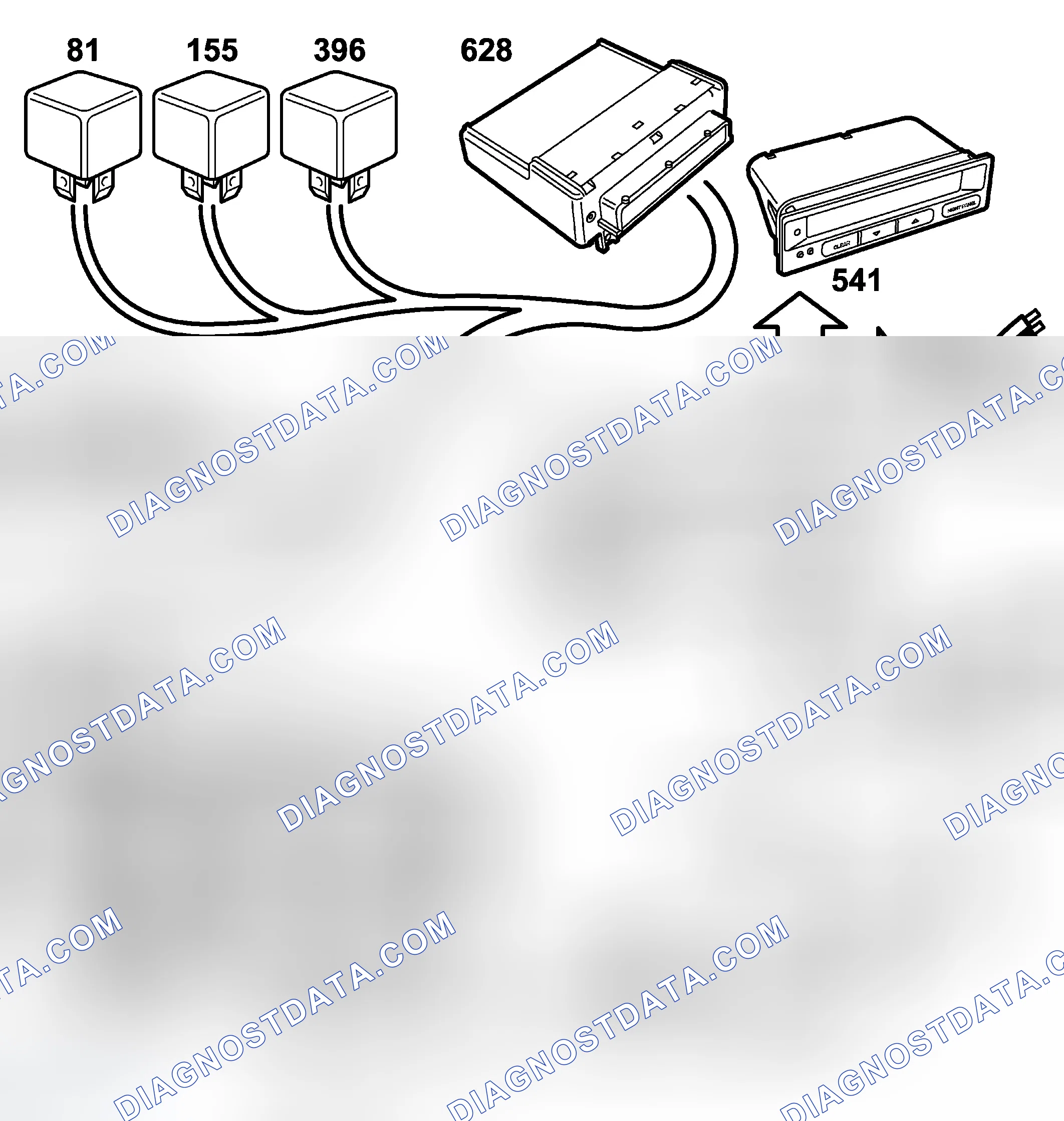 Scheme 153: Radiator fans, V6