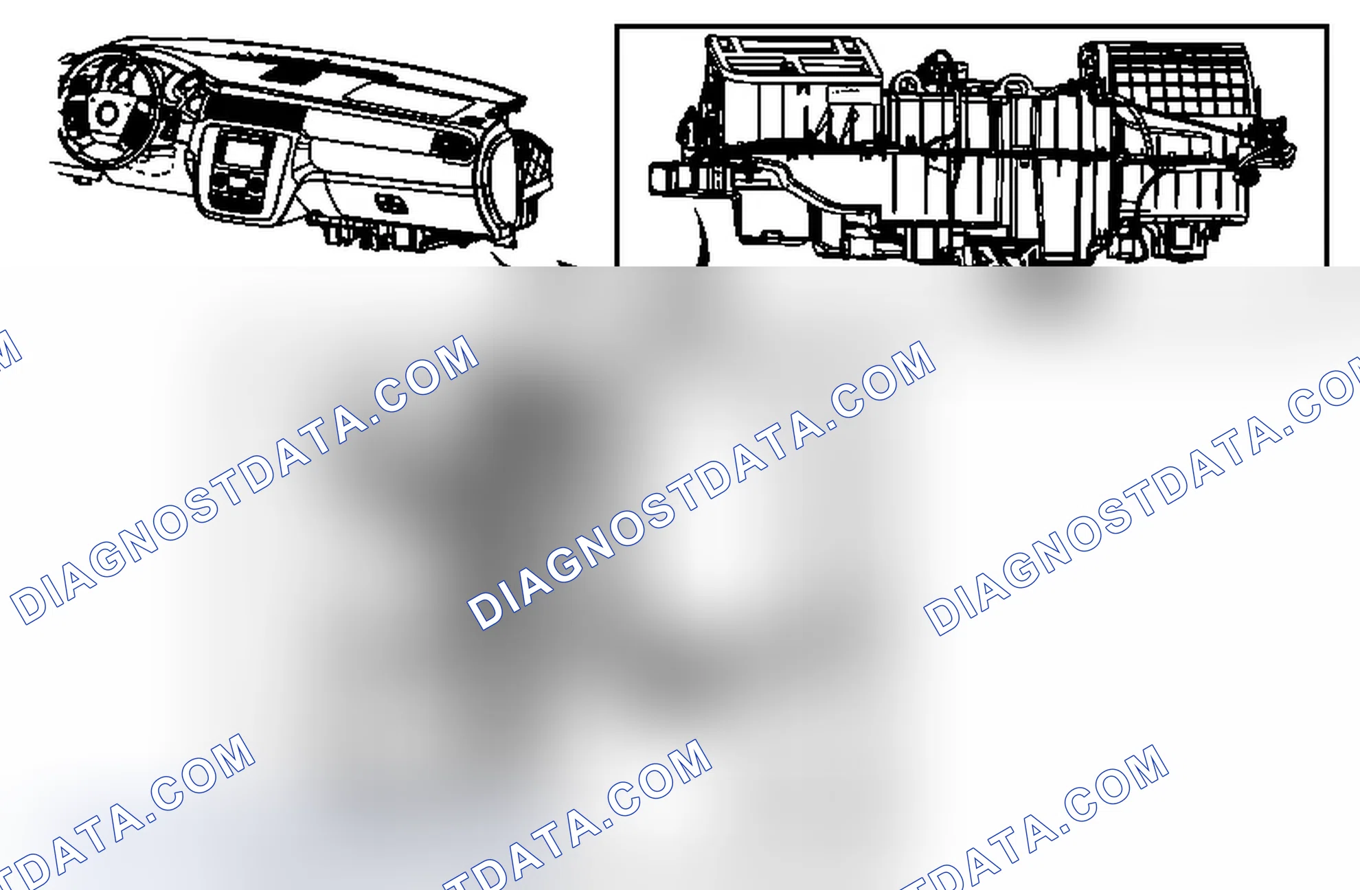 Scheme 84: Duct Air Temperature Sensor Replacement - Lower Left Side