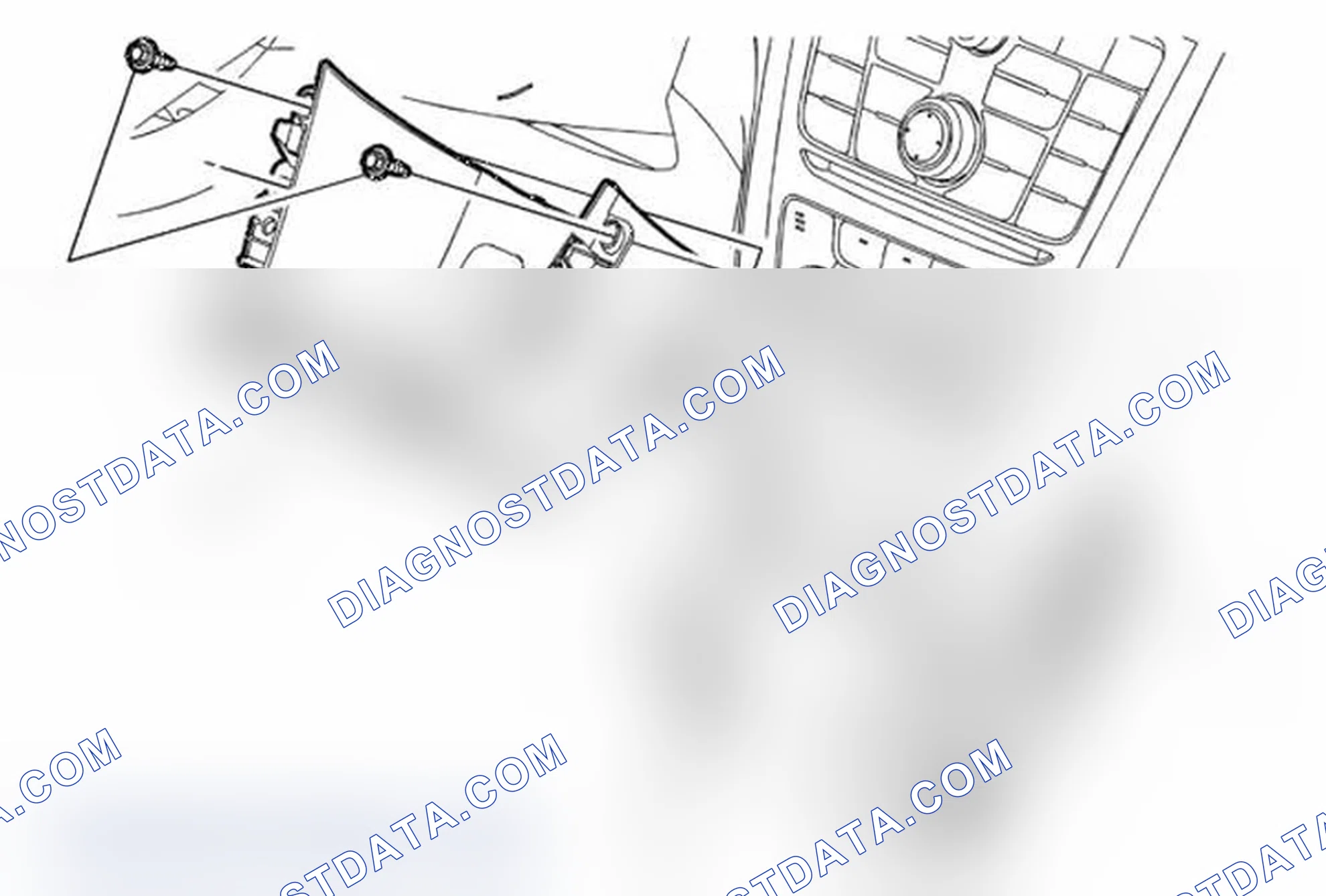 Scheme 118: Front Floor Console Stowage Tray Replacement (Encore)