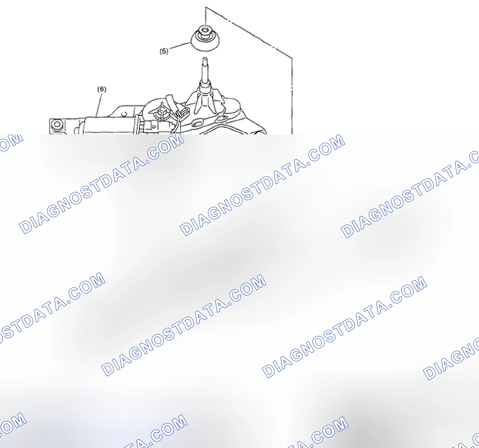 Scheme 6: REAR WIPER (WAGON MODEL)