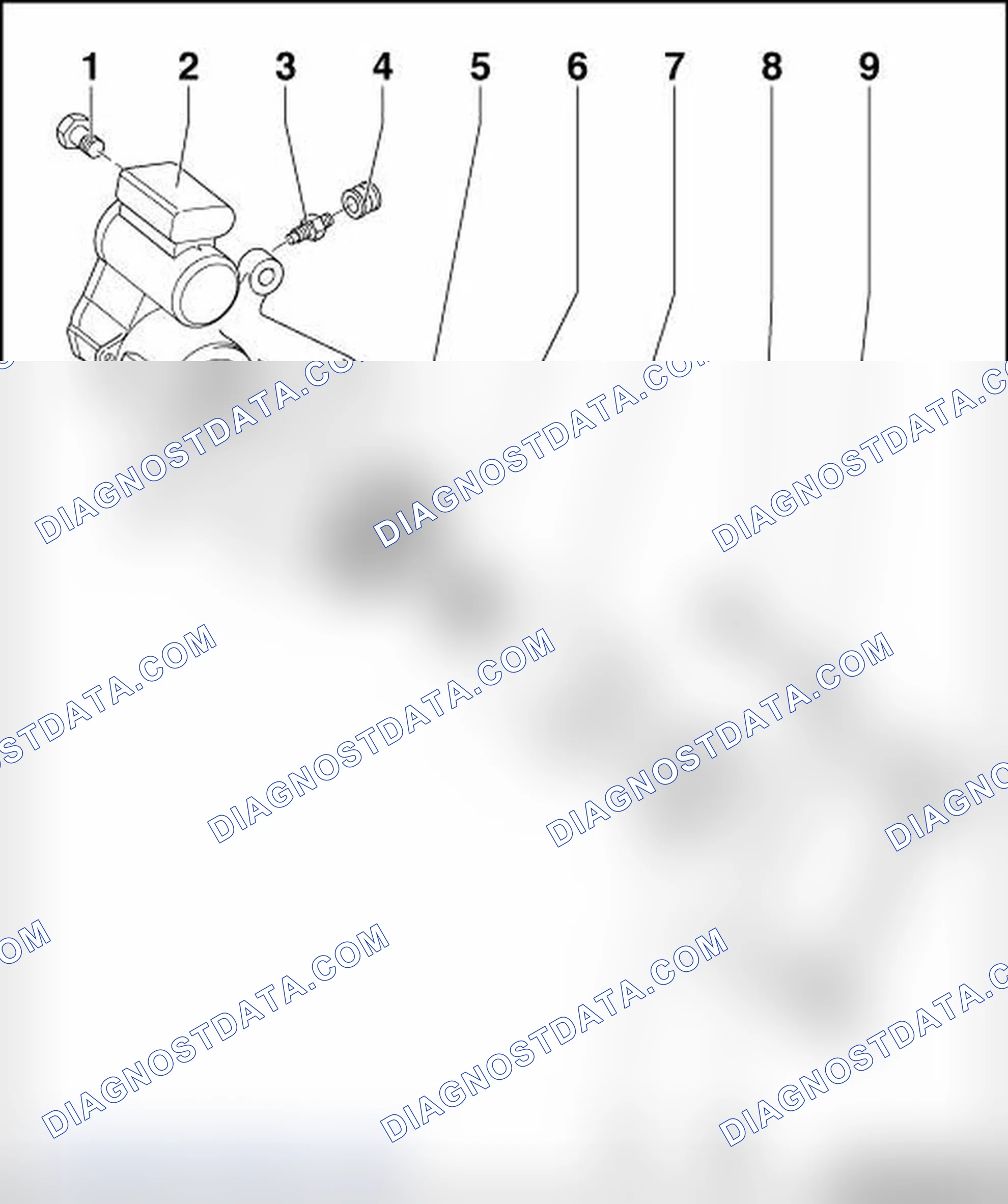 Scheme 151: ELECTRONIC PARKING BRAKE REAR CALIPER ASSEMBLY OVERVIEW