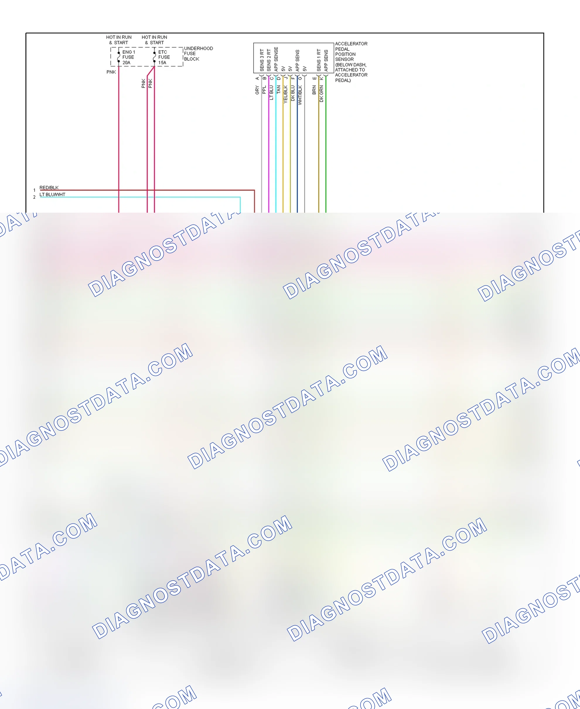 Scheme 144: PCM Wiring Diagram (Chevy Express & Savana - 8.1L - 4 Of 5)
