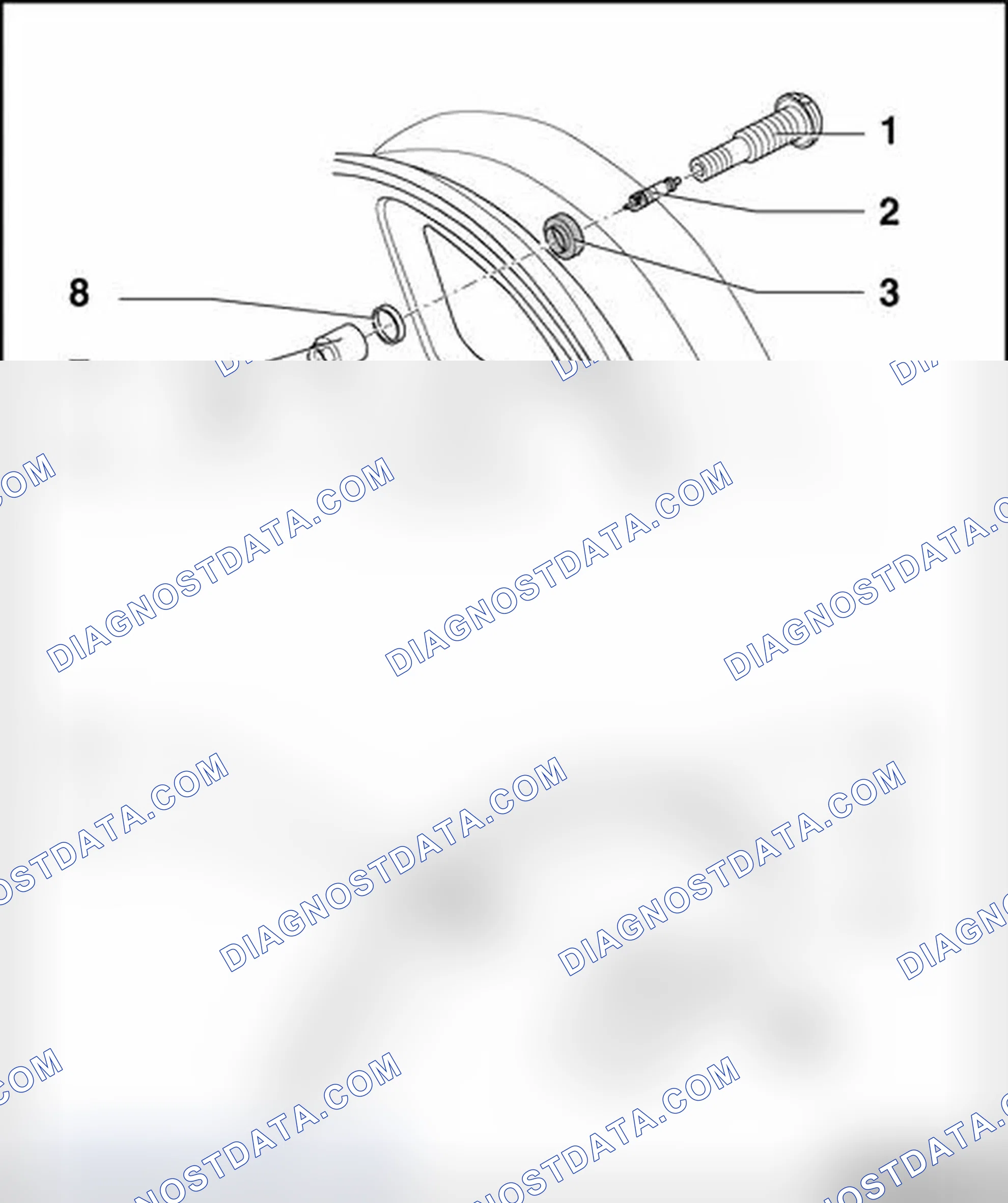 Scheme 9: Tire Pressure Monitoring, Assembly Overview
