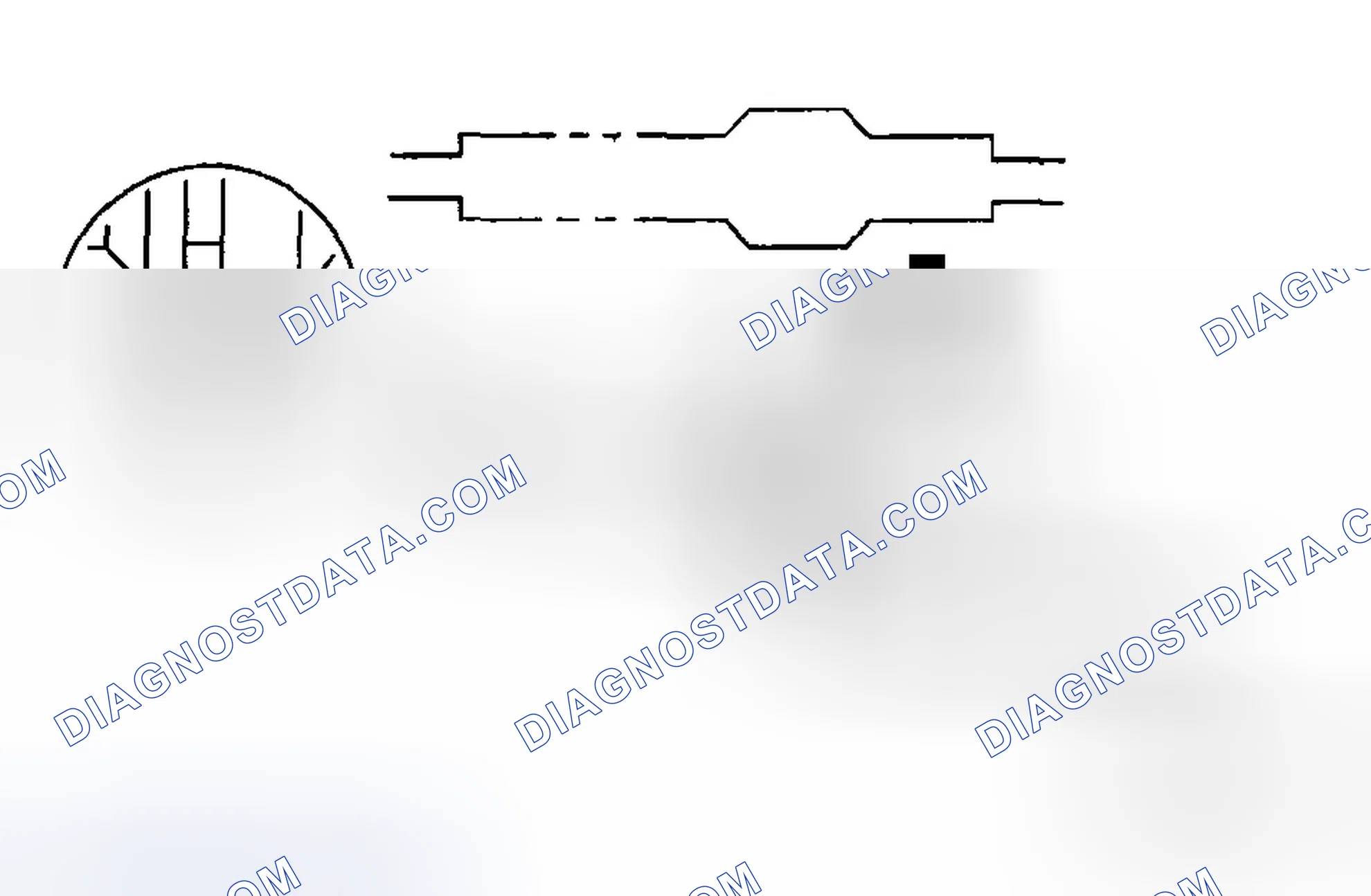 Scheme 958: Selector Cable Installation Note (AW6A-EL automatic transaxle models)
