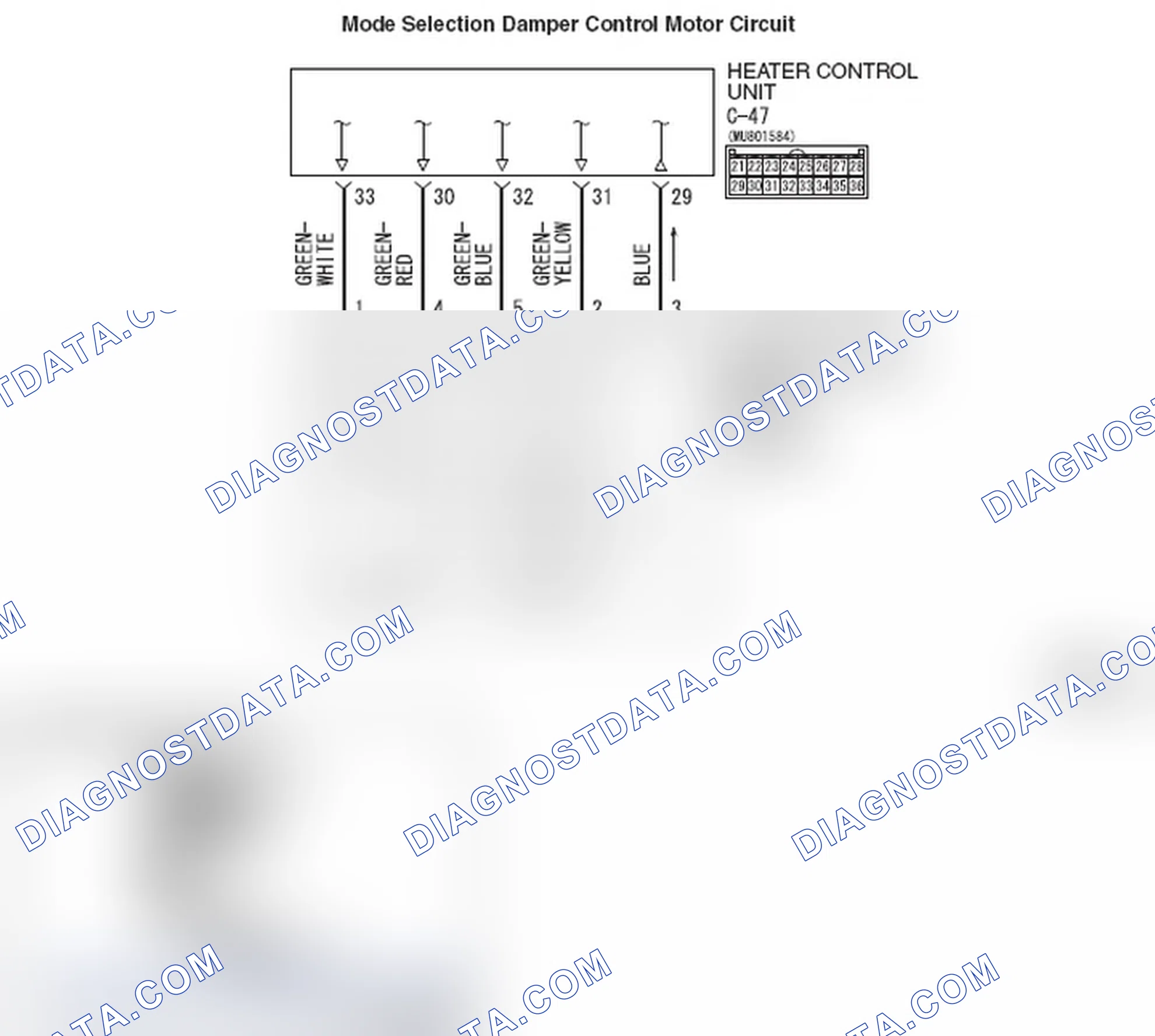 Scheme 51: INSPECTION PROCEDURE 8: Air Outlet Vent cannot be Changed