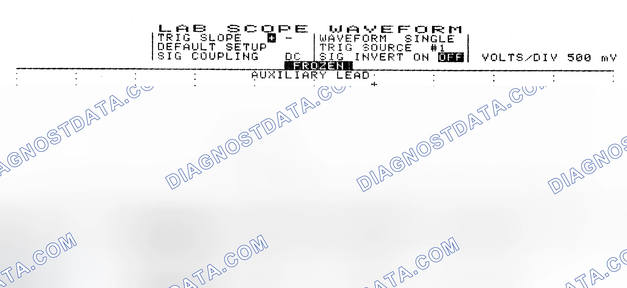 Scheme 10: Single Injector w/Excessive Current Flow - Current Pattern