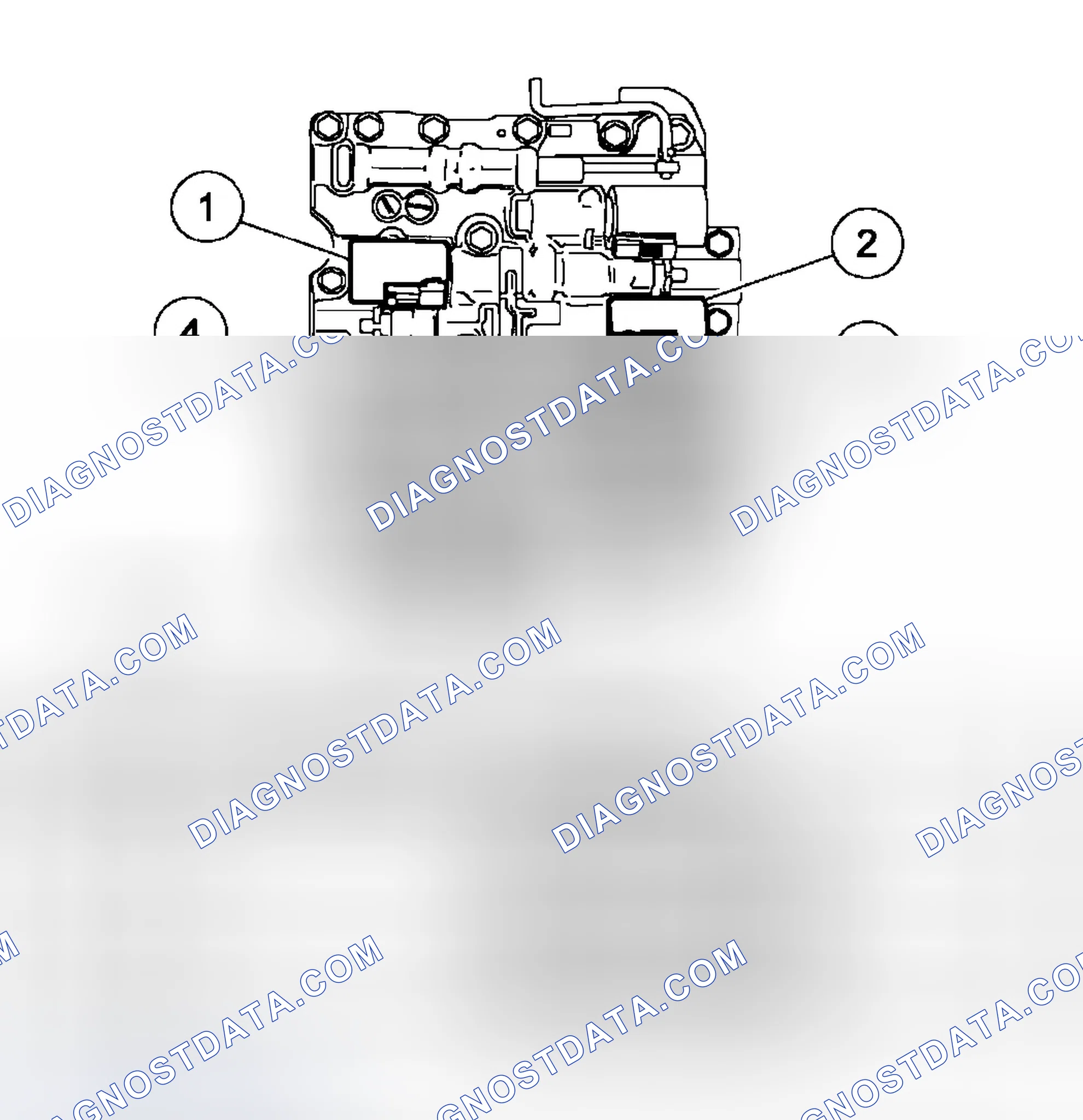 Scheme 122: Shift Control Solenoids (SSC, SSD, SSE, SSF)