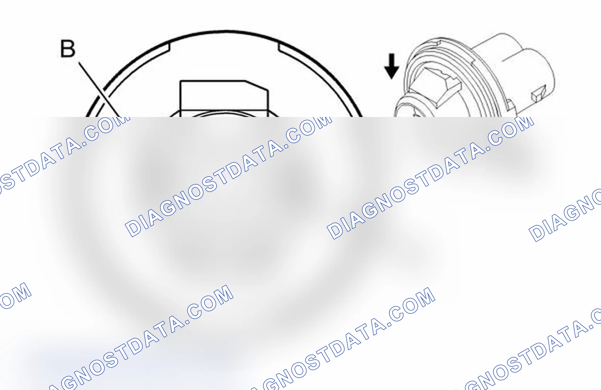 Scheme 36: License Lamp - Left