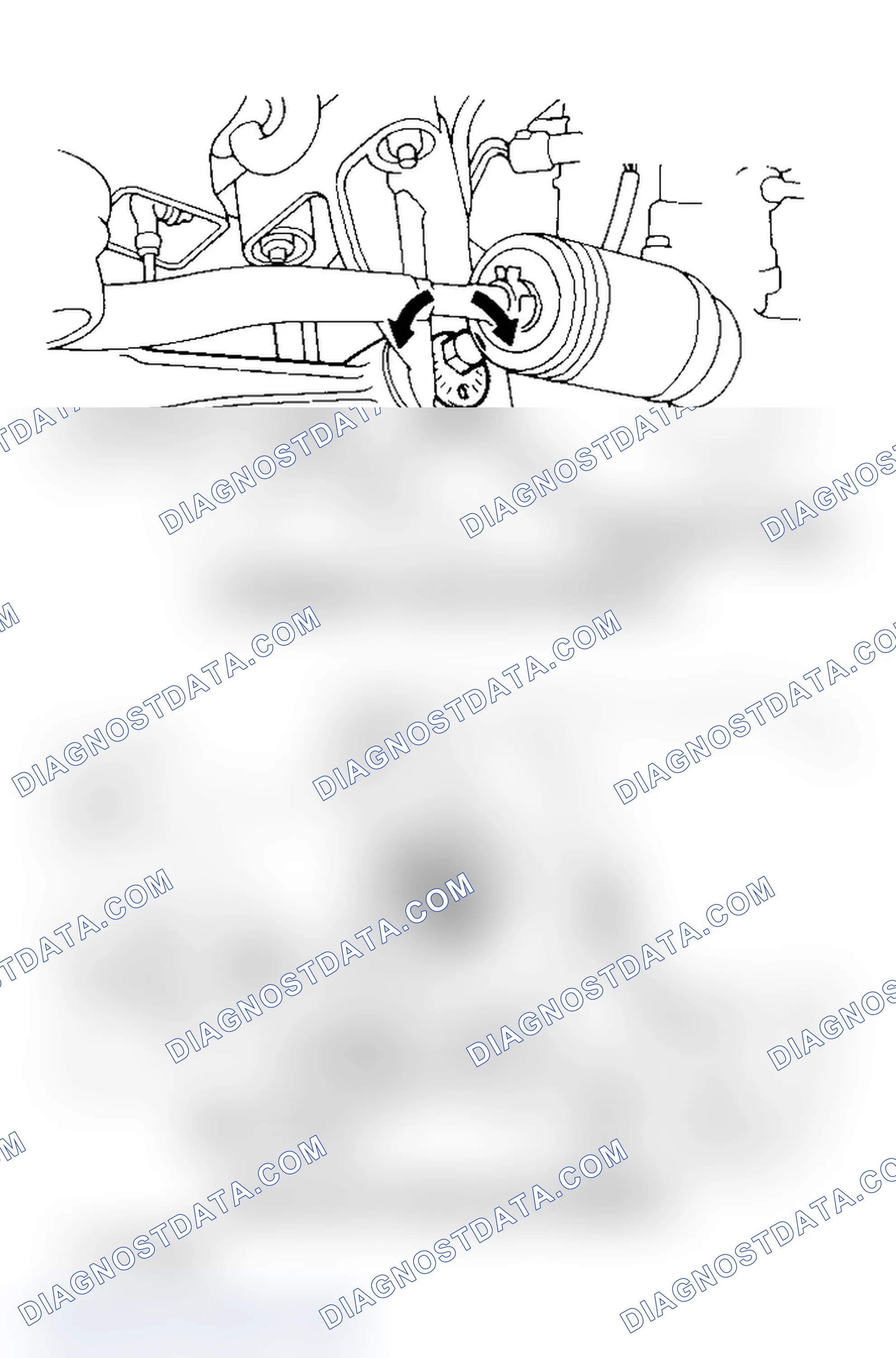 Scheme 3: Front Camber/Caster Adjustment Points (LS400) Courtesy of Toyota Motor Sales, U.S.A., Inc.