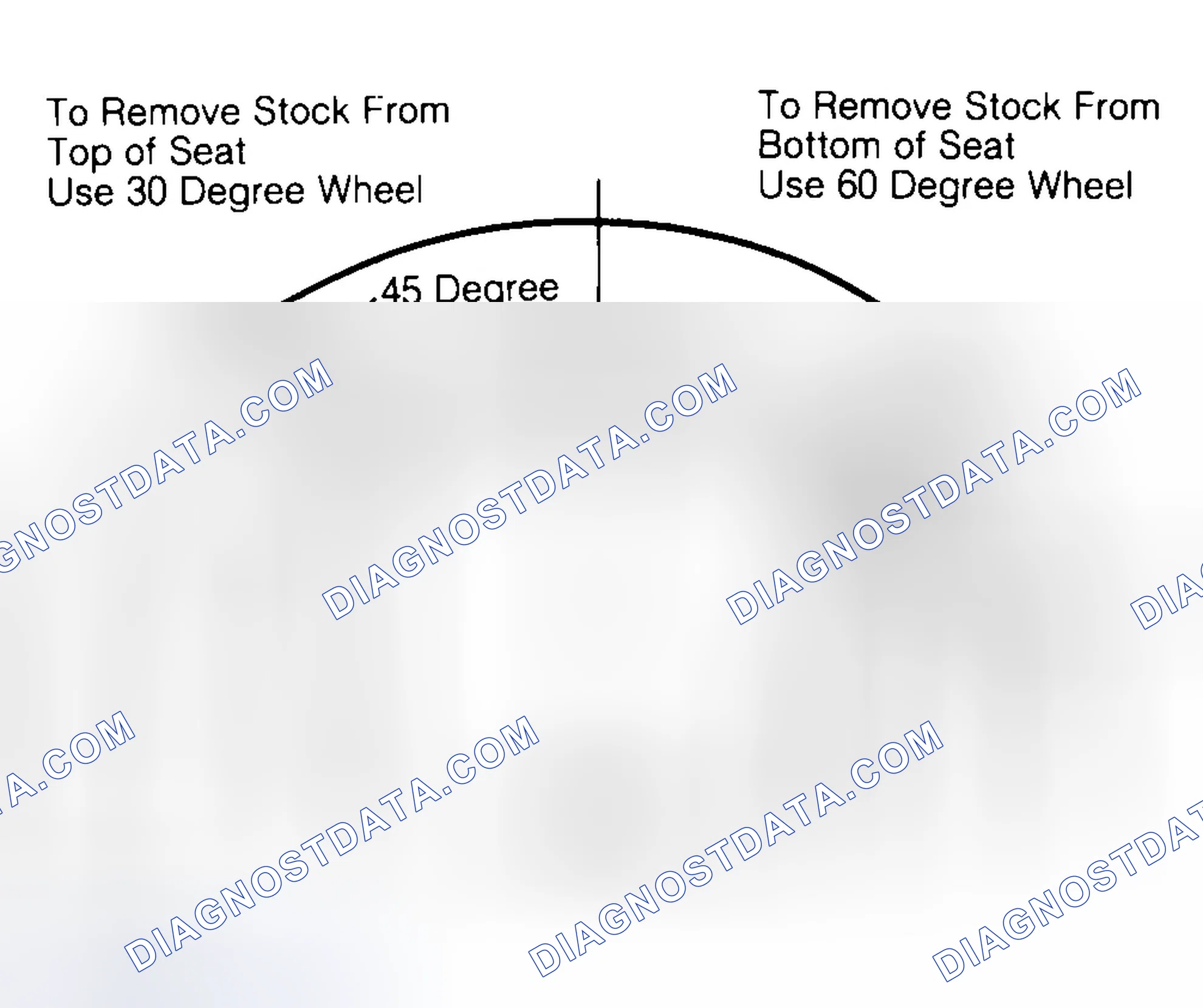 Scheme 19: Adjusting Valve Seat Width