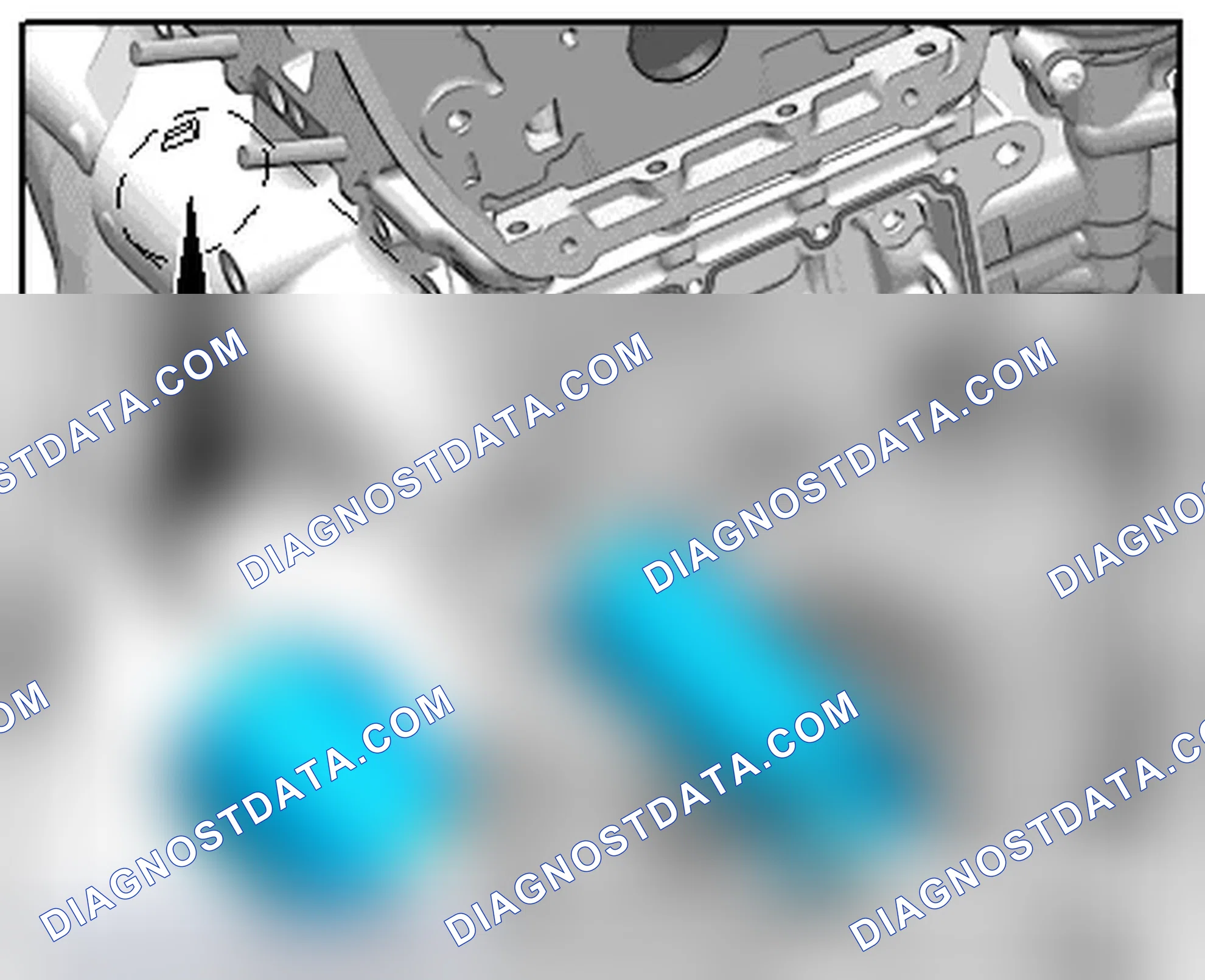 Scheme 117: PIPE FOR THE BALANCE SHAFT - INSTALLATION POSITION